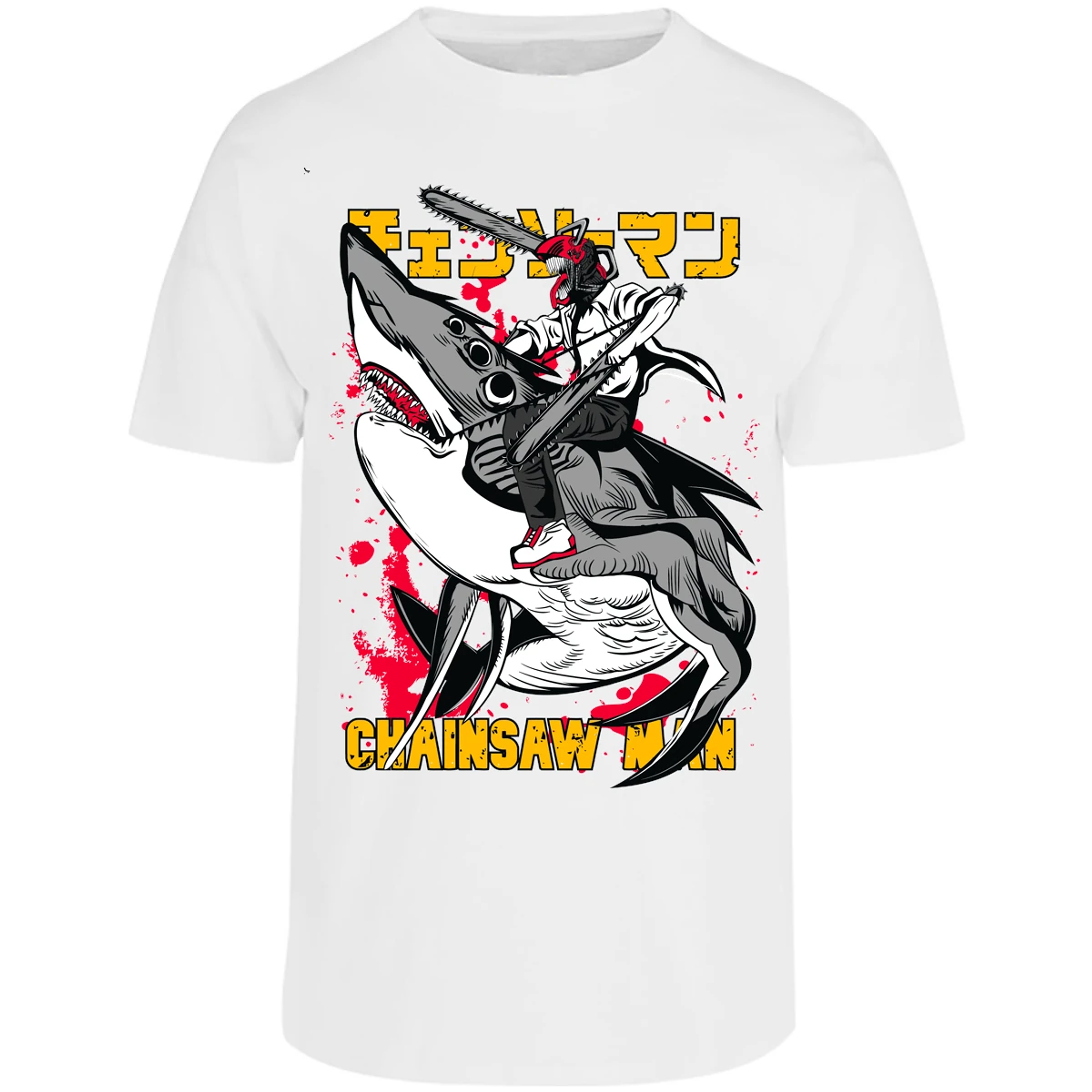 Playera Chainsaw Man Chainsawman Y para Adulto 28