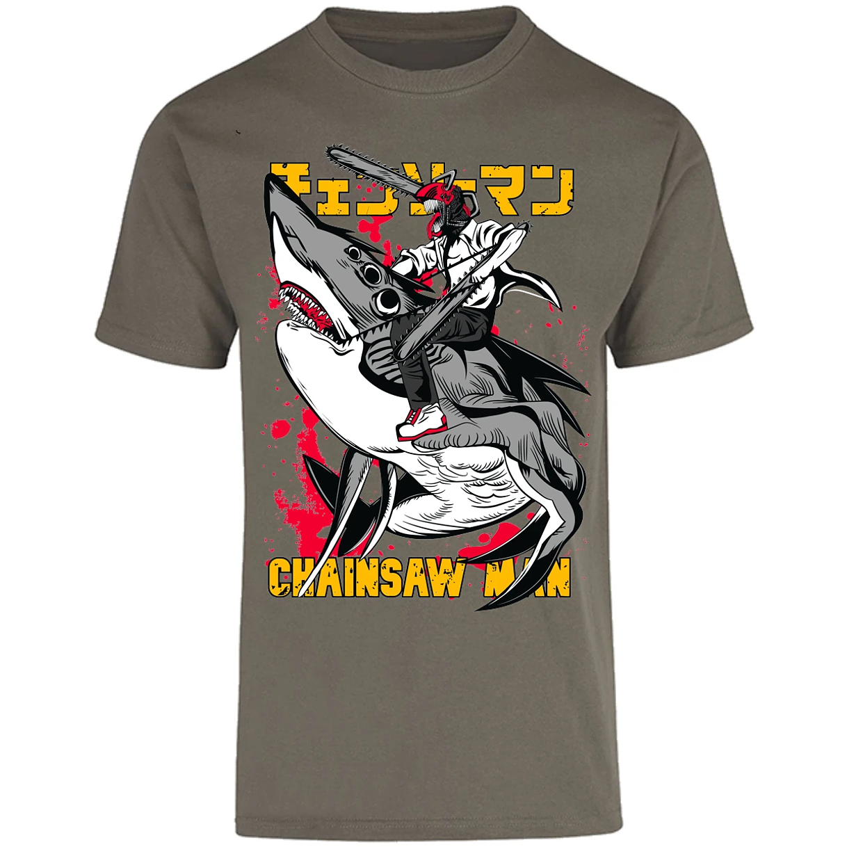 Playera Chainsaw Man Chainsawman Y para Adulto 5
