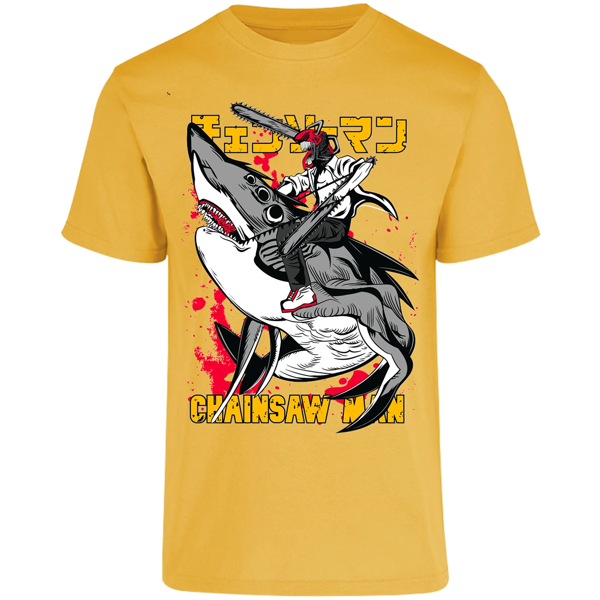 Playera Chainsaw Man Chainsawman Y para Adulto 6