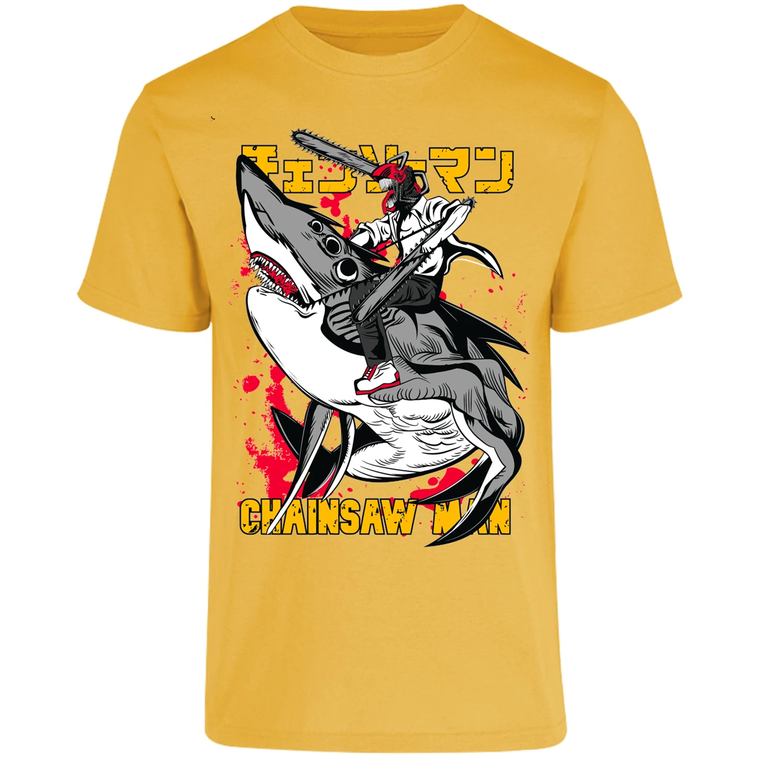 Playera Chainsaw Man Chainsawman Y para Adulto 6