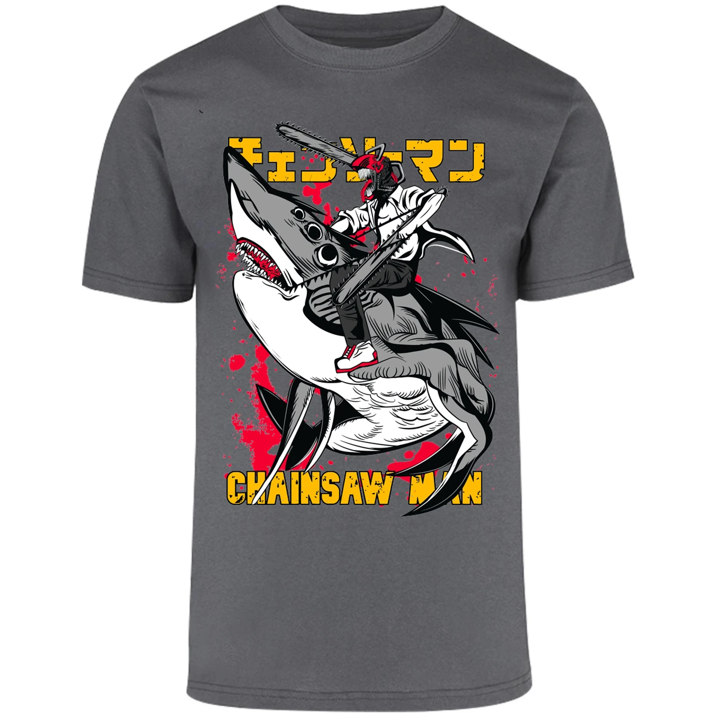Playera Chainsaw Man Chainsawman Y para Adulto 7