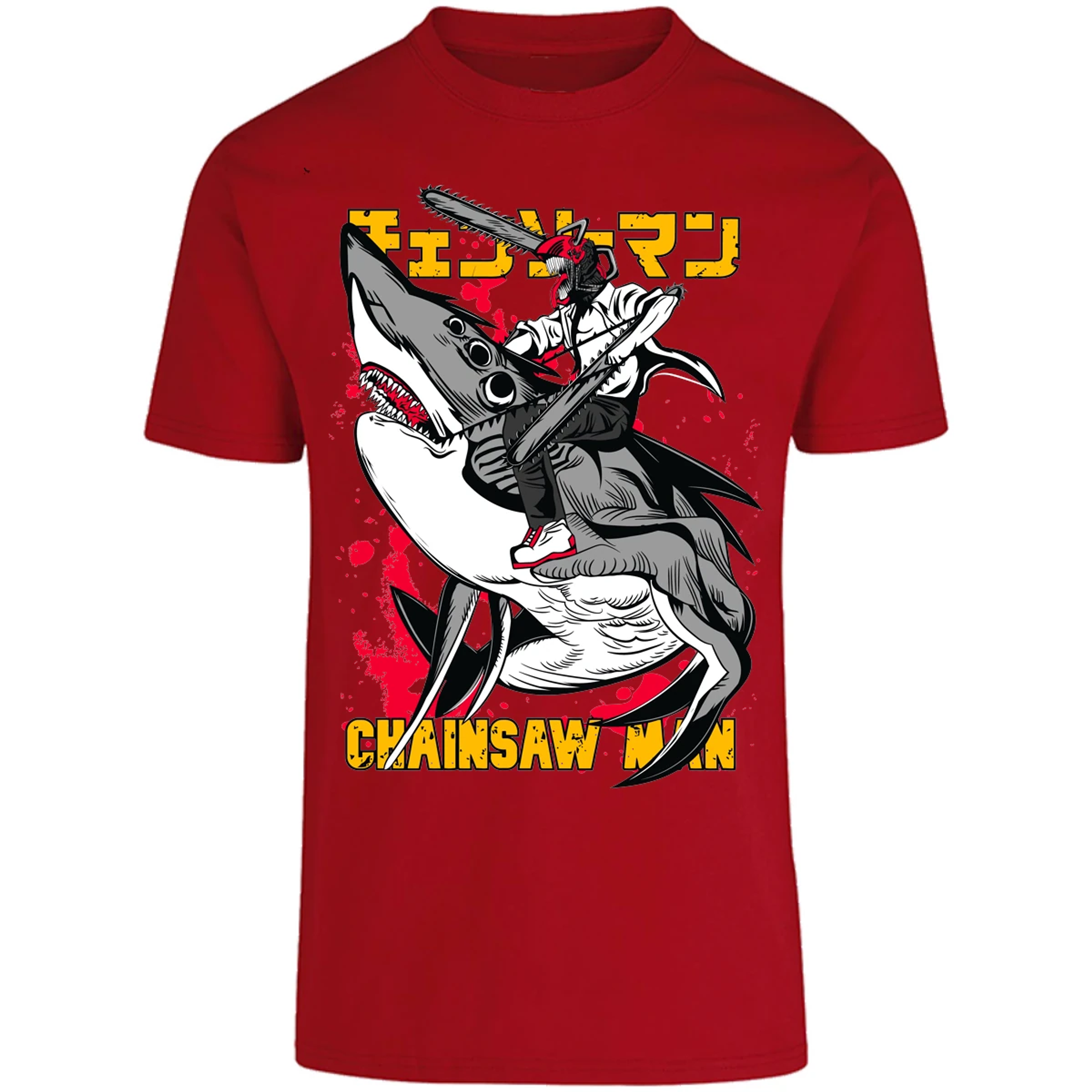 Playera Chainsaw Man Chainsawman Y para Adulto 8