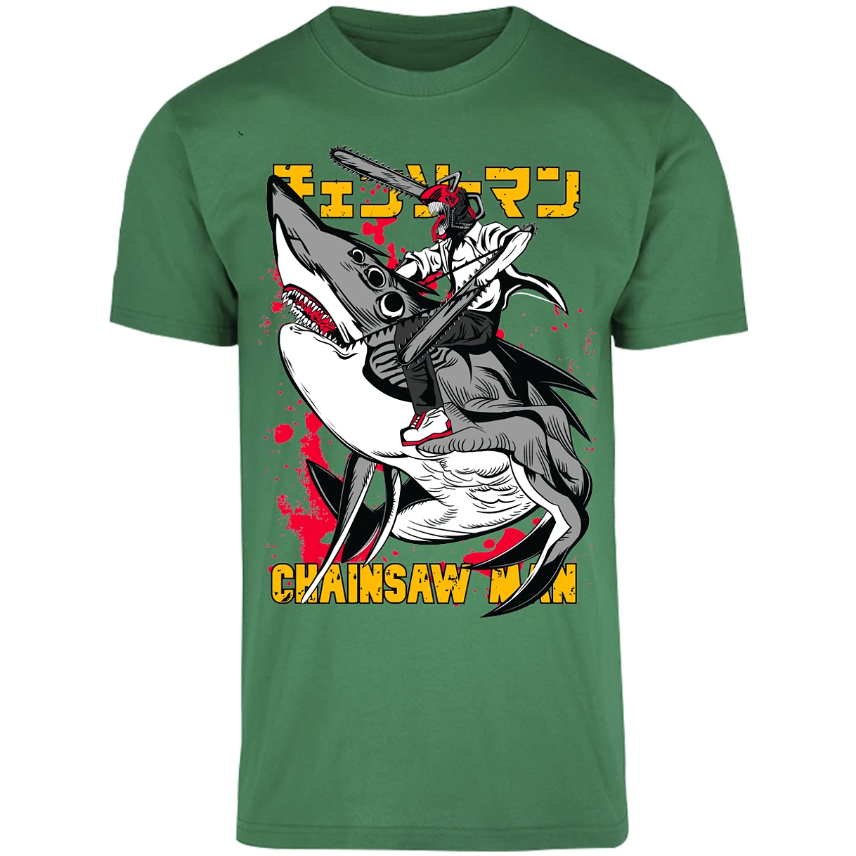 Playera Chainsaw Man Chainsawman Y para Adulto 9