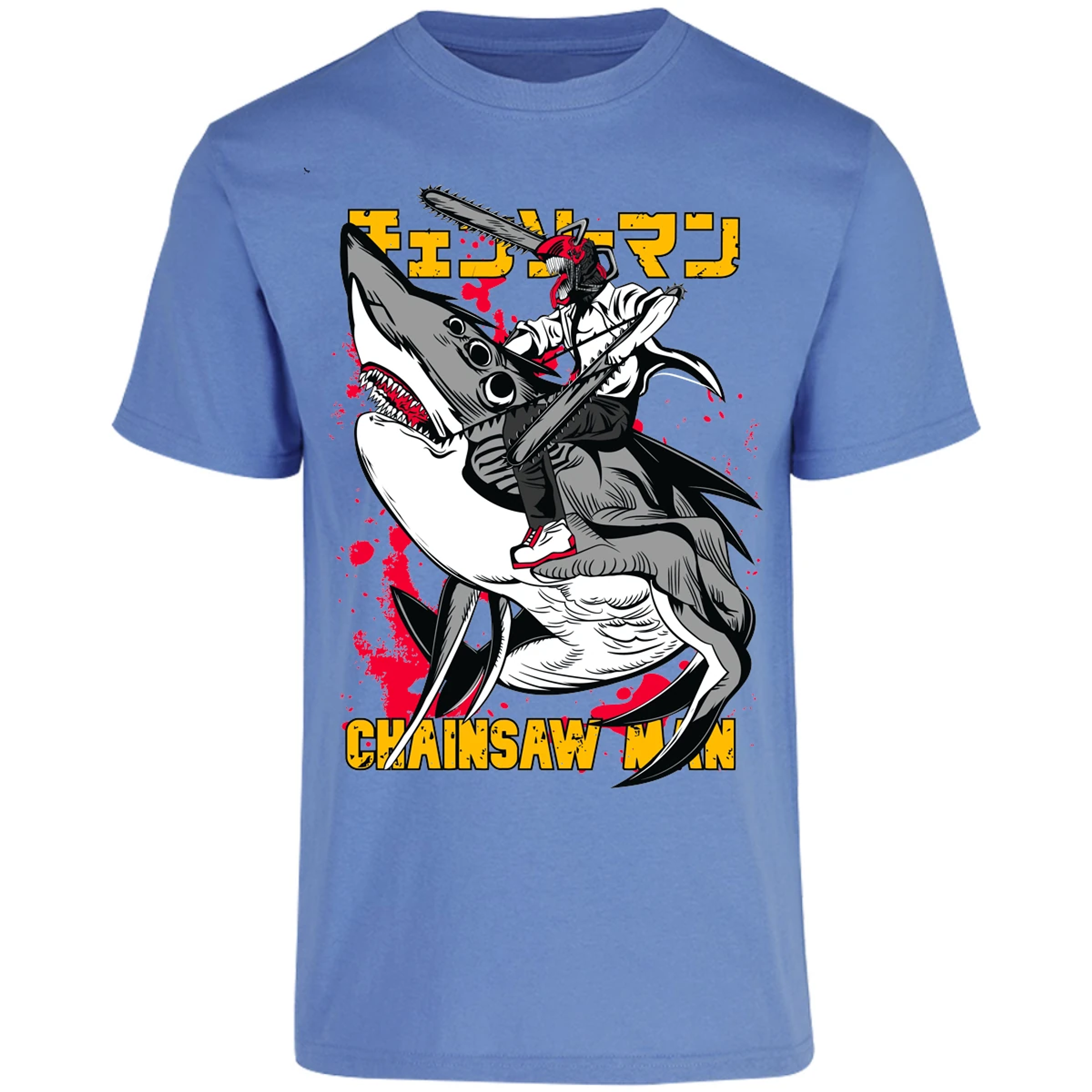 Playera Chainsaw Man Chainsawman Y para Adulto 16