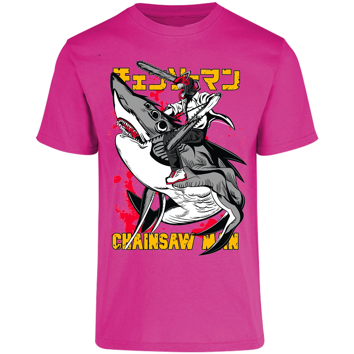 Playera Chainsaw Man Chainsawman Y para Adulto 14