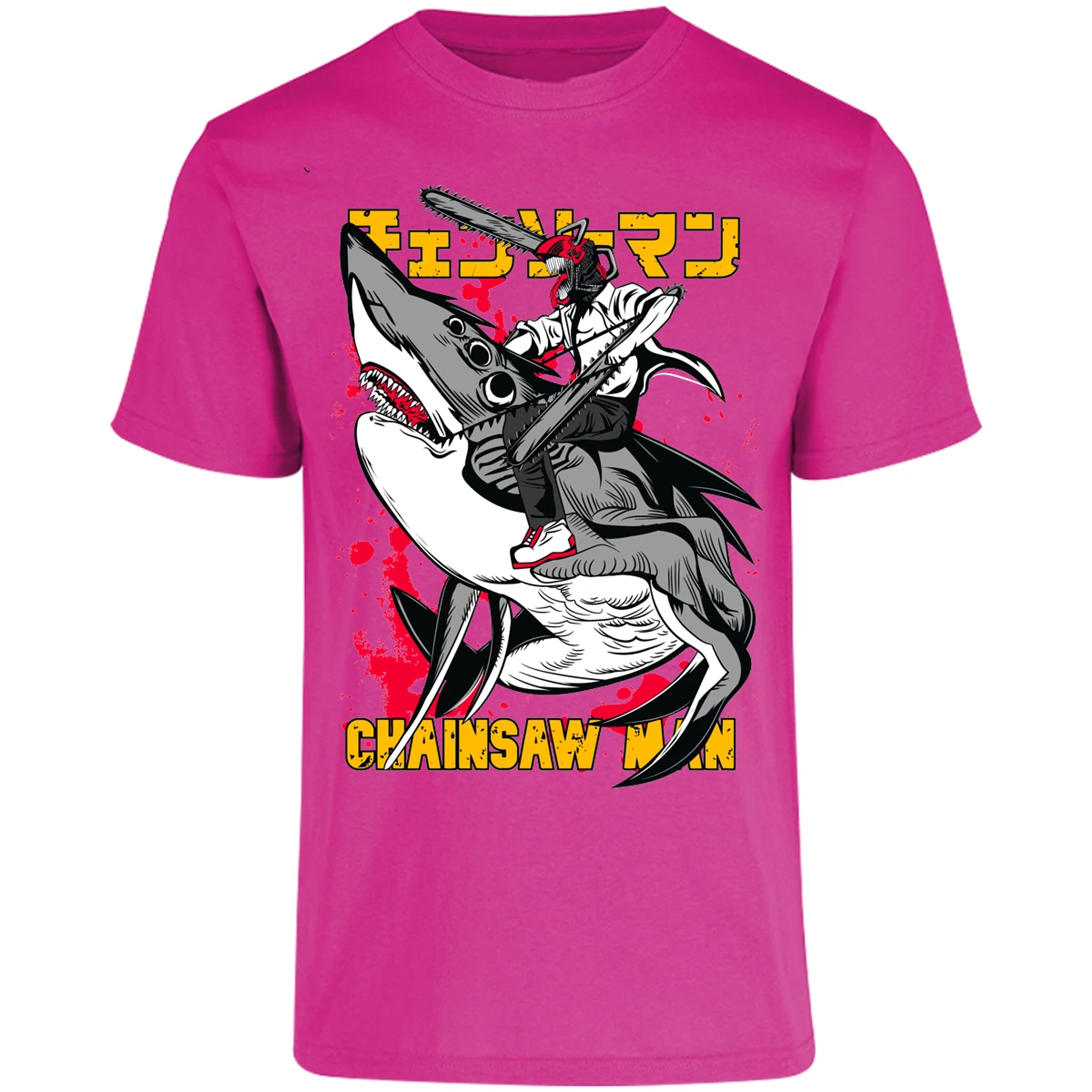 Playera Chainsaw Man Chainsawman Y para Adulto 14