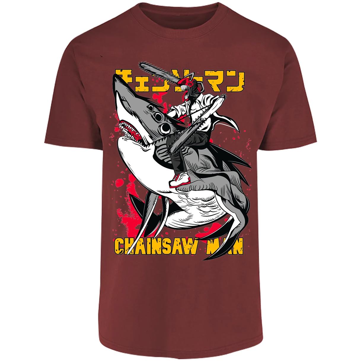 Playera Chainsaw Man Chainsawman Y para Adulto 15