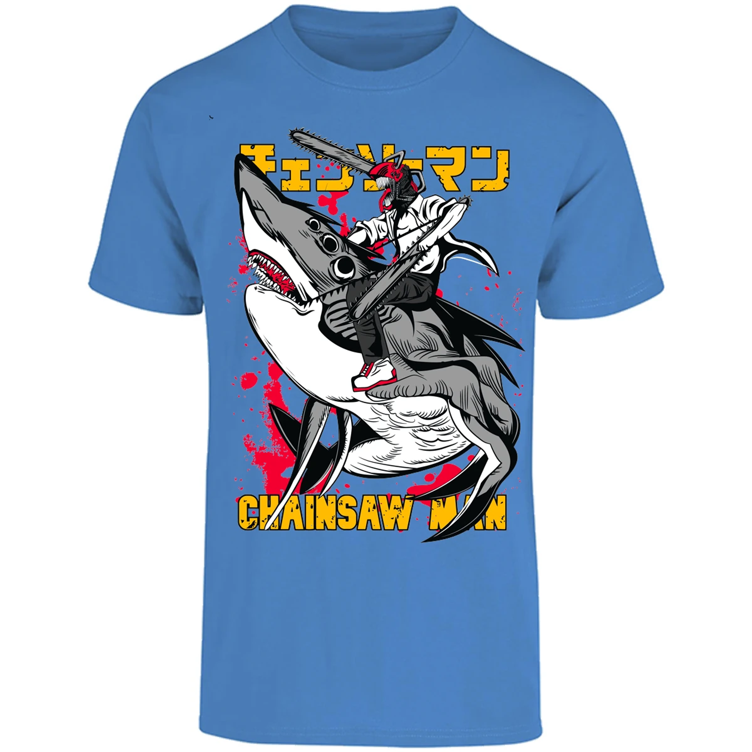 Playera Chainsaw Man Chainsawman Y para Adulto 19