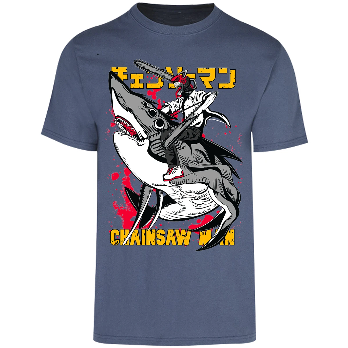 Playera Chainsaw Man Chainsawman Y para Adulto 25
