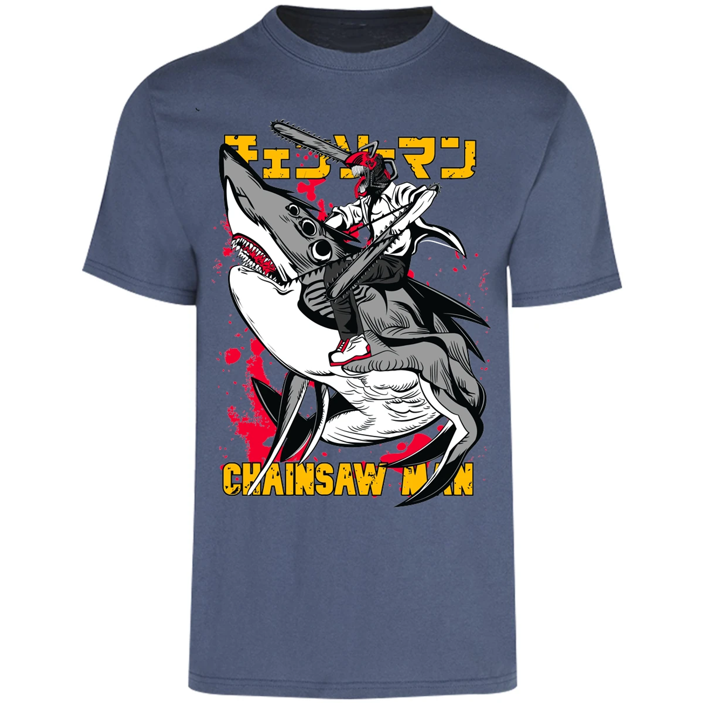Playera Chainsaw Man Chainsawman Y para Adulto 25