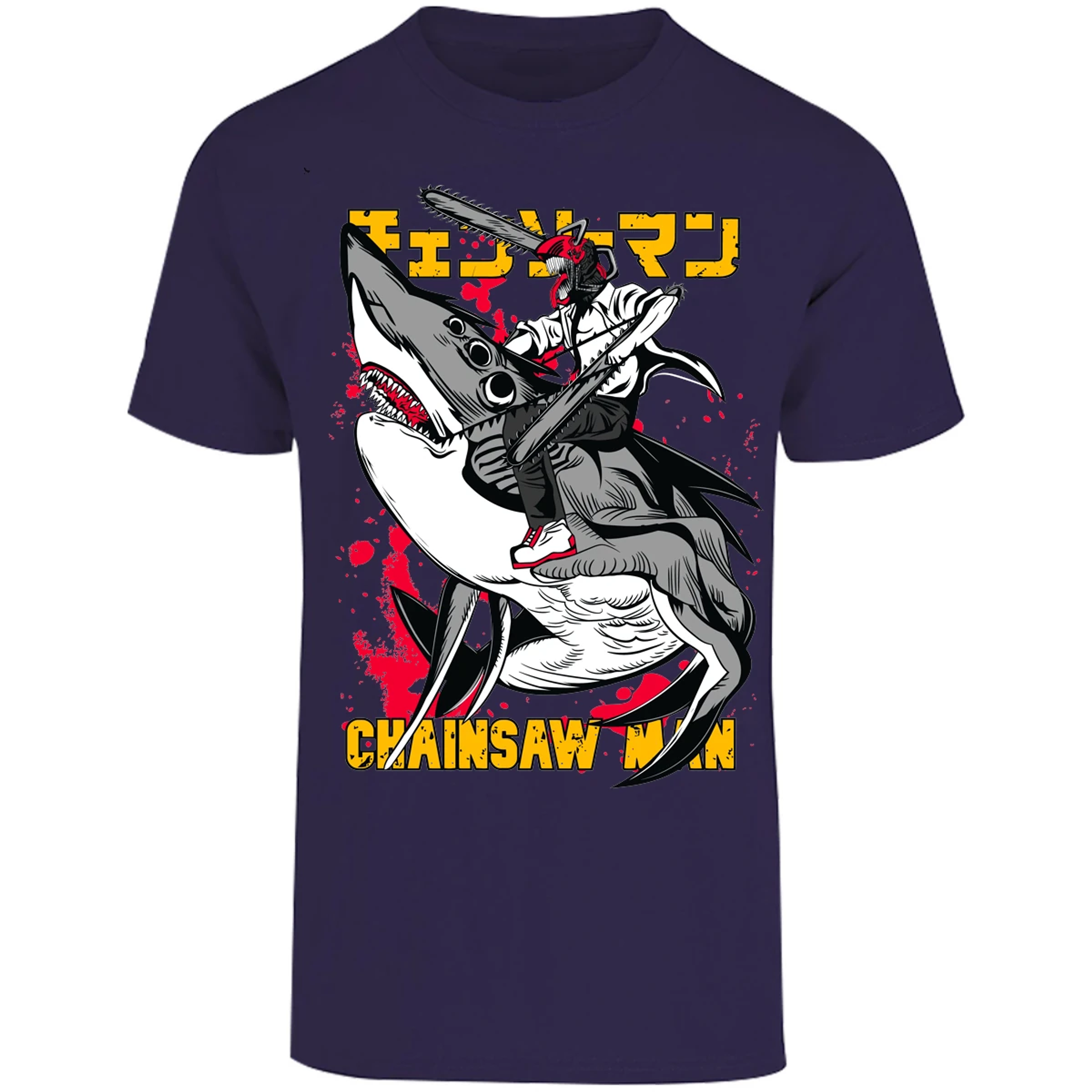 Playera Chainsaw Man Chainsawman Y para Adulto 26