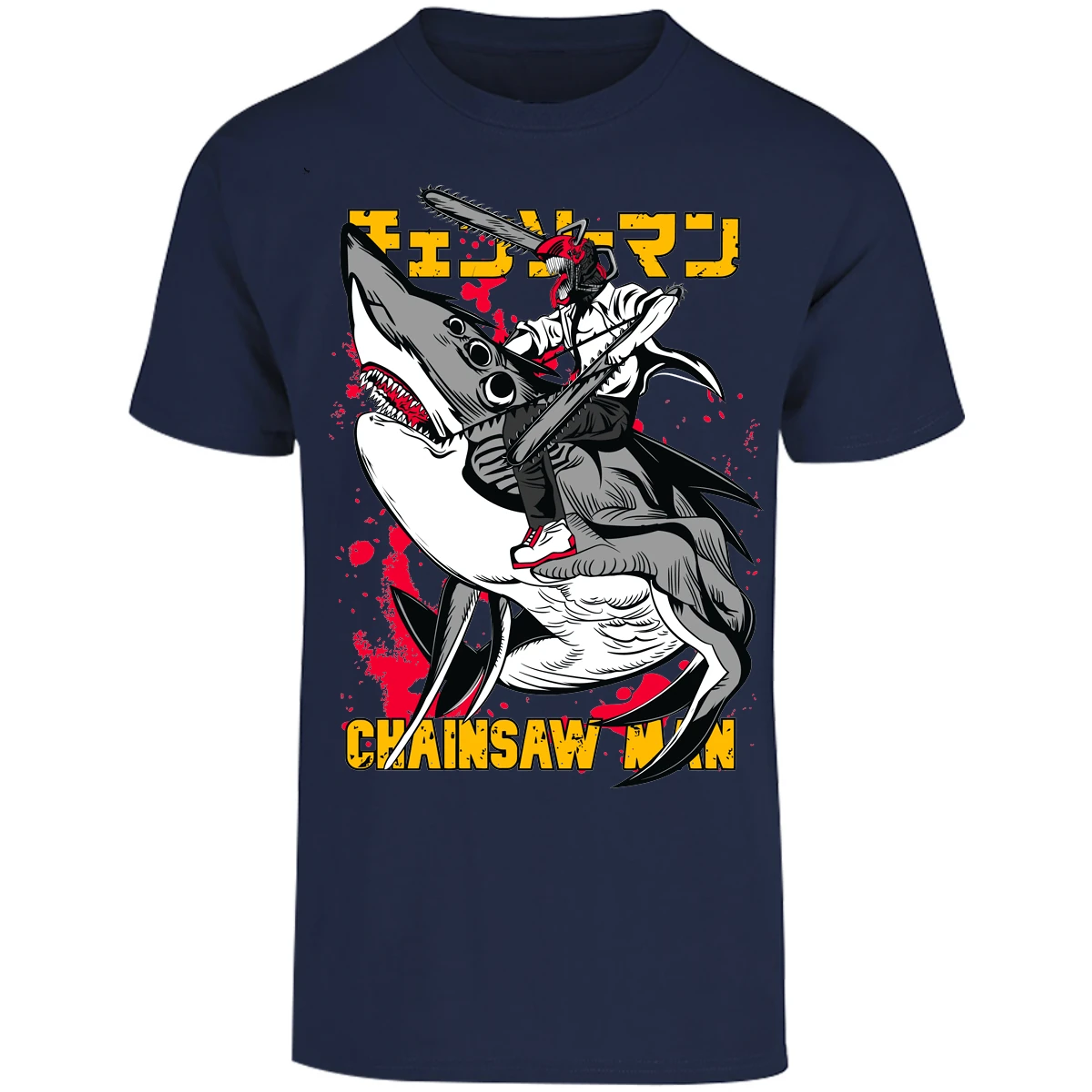 Playera Chainsaw Man Chainsawman Y para Adulto 27