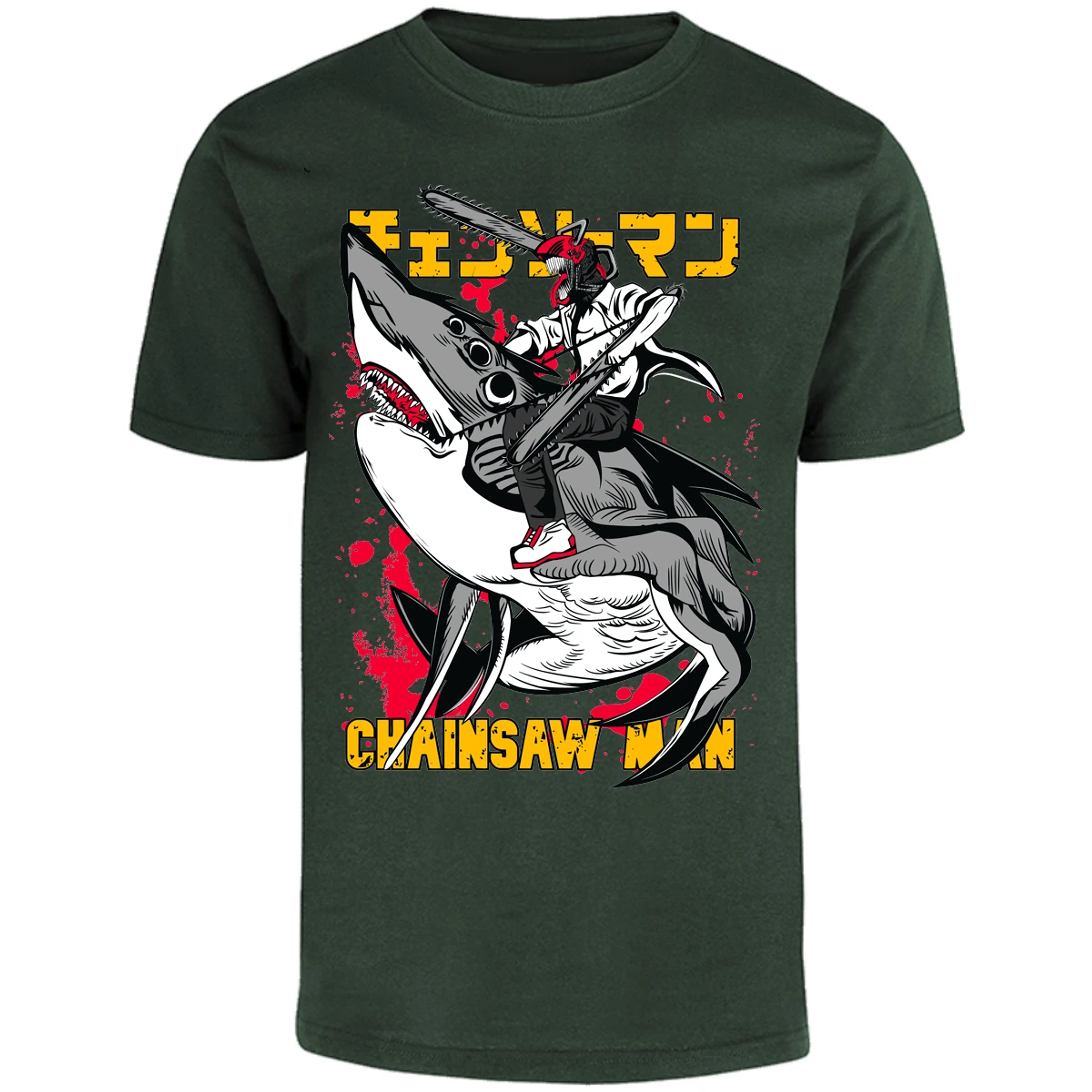 Playera Chainsaw Man Chainsawman Y para Adulto 30