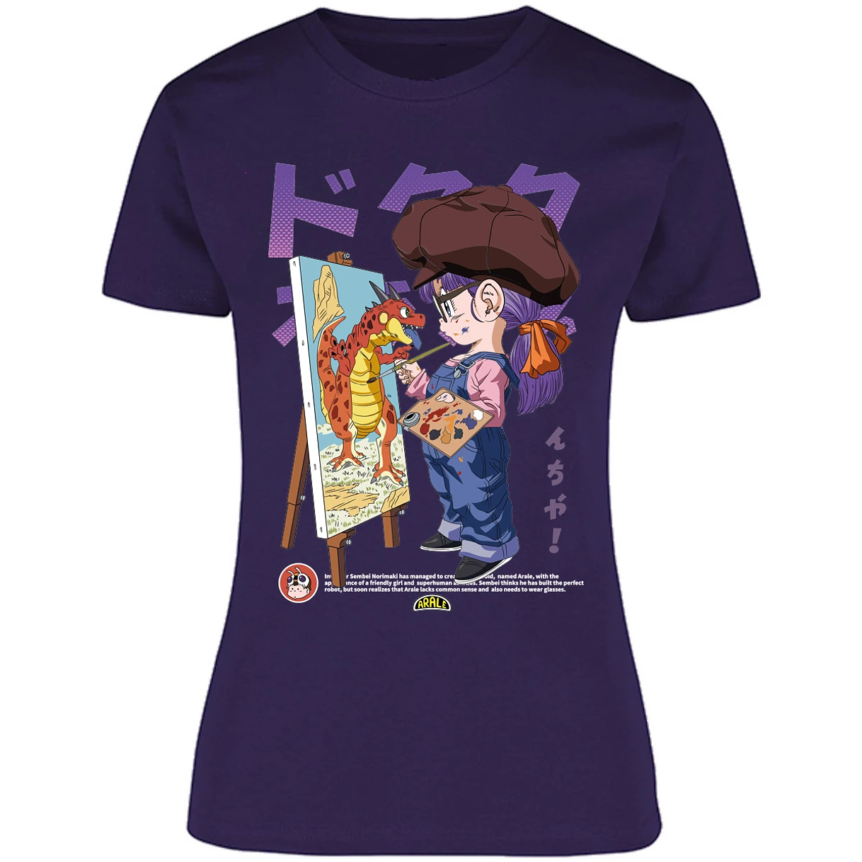 Blusa Arale Arale Anime Blusa para Mujer 4