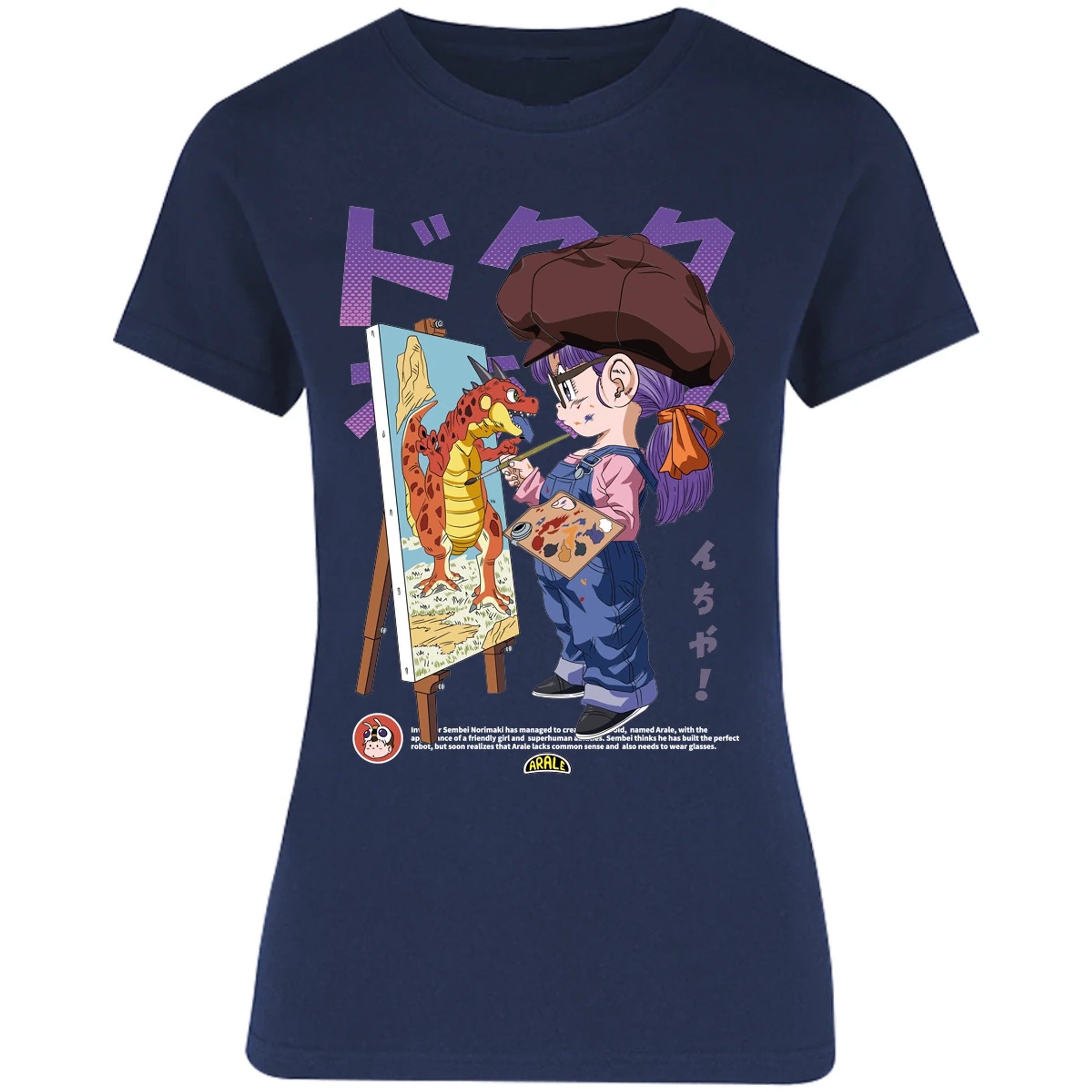 Blusa Arale Arale Anime Blusa para Mujer 5