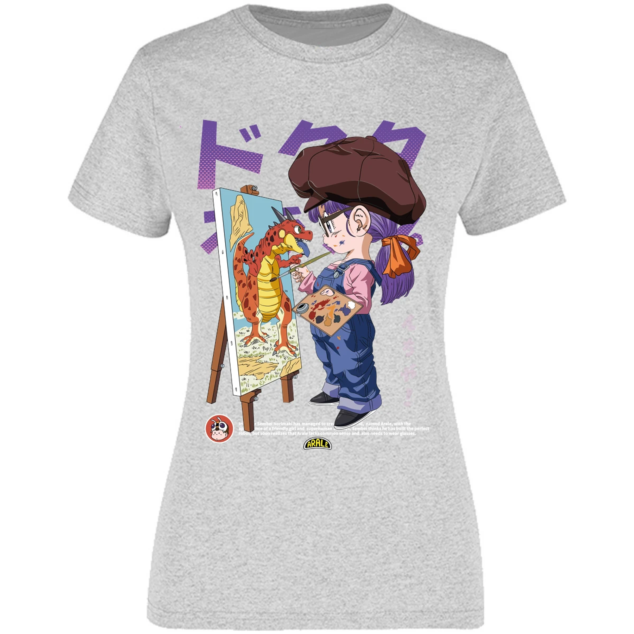Blusa Arale Arale Anime Blusa para Mujer 7