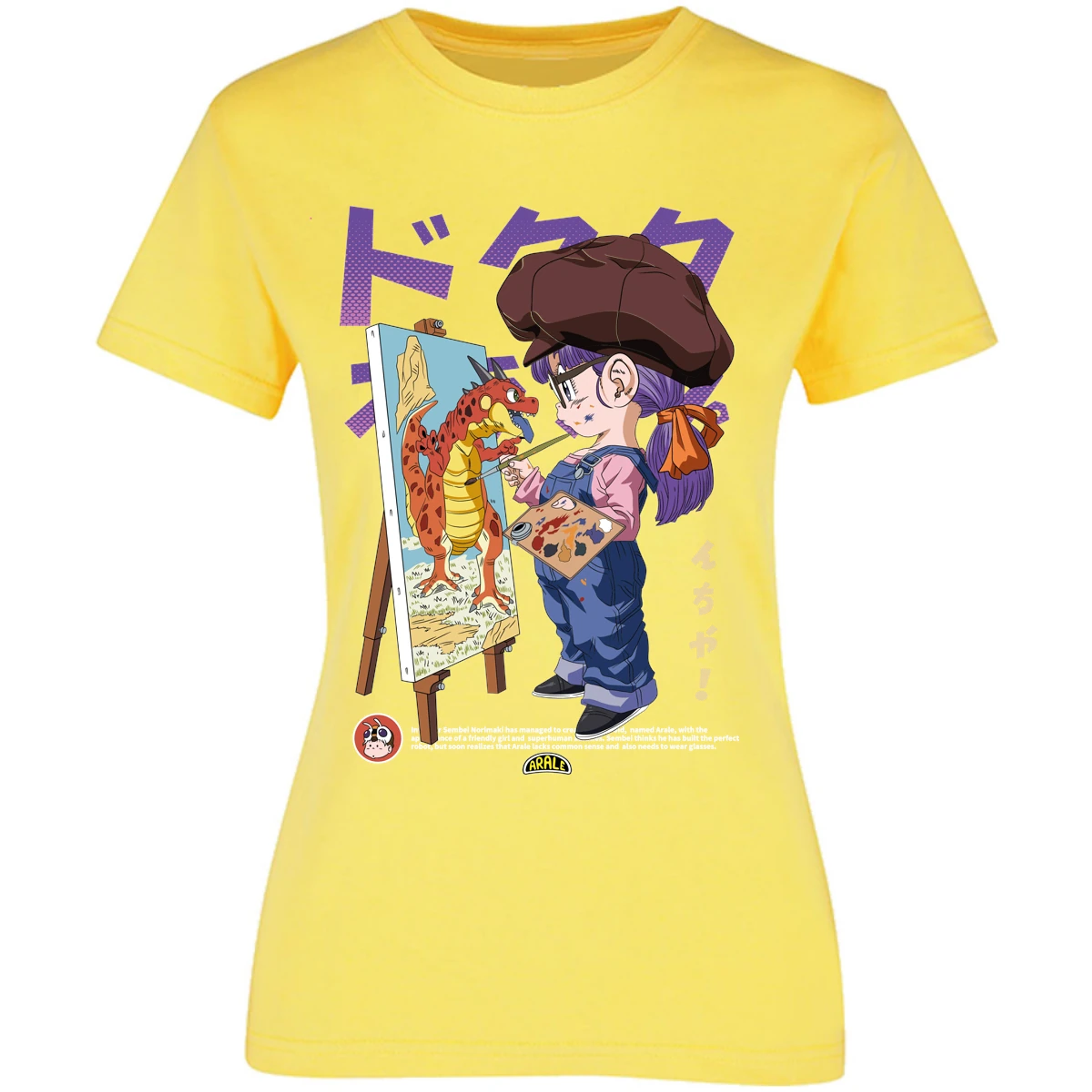 Blusa Arale Arale Anime Blusa para Mujer 10