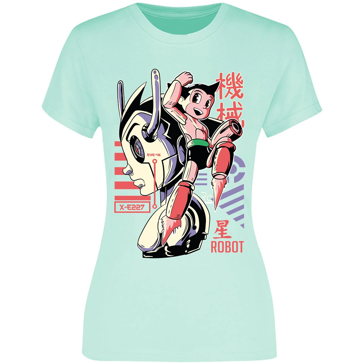 Blusa Astroboy Astroboy Anime Blusa para Mujer 6