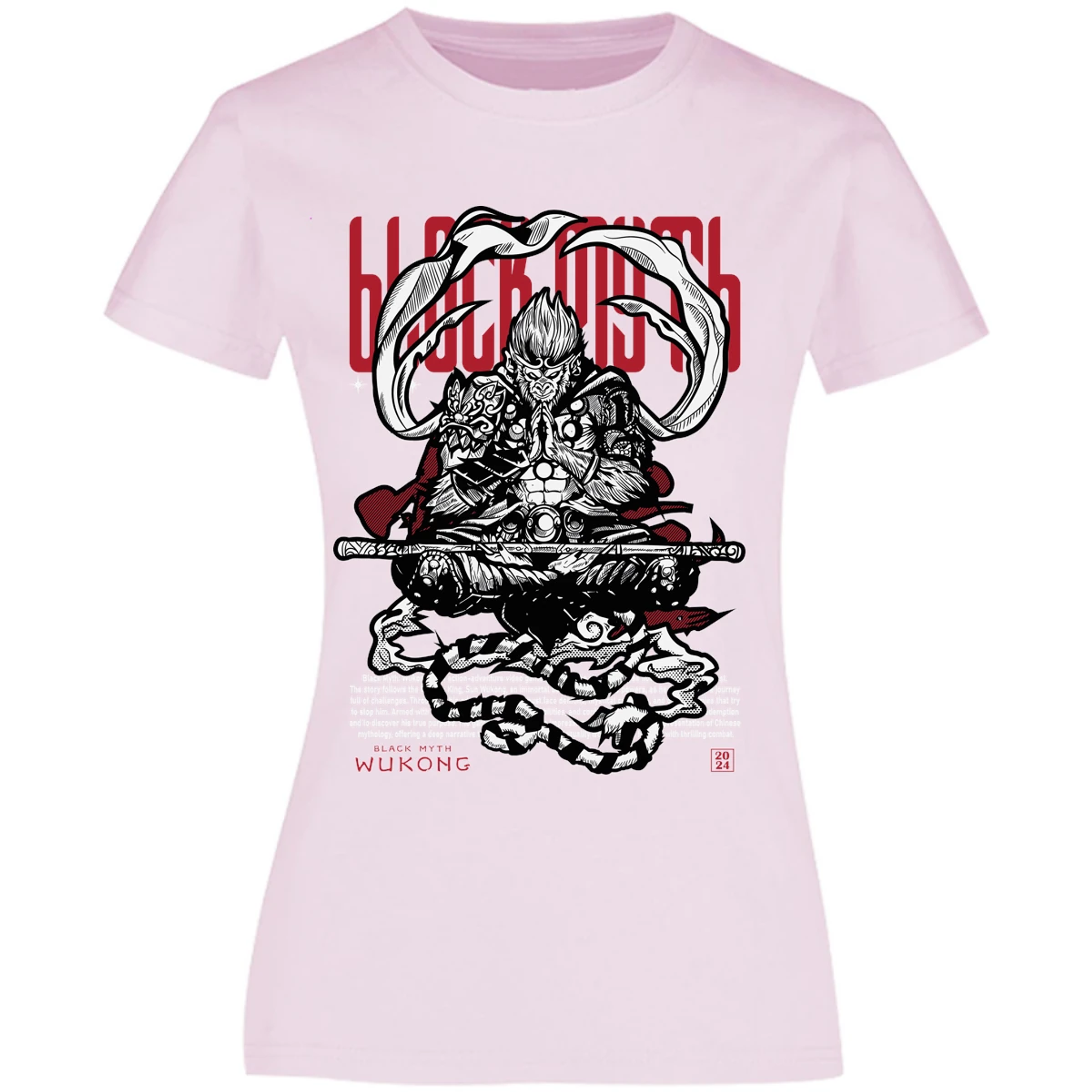 Blusa Black Myth Wokong Black Myth Wokong Blusa para Mujer 1