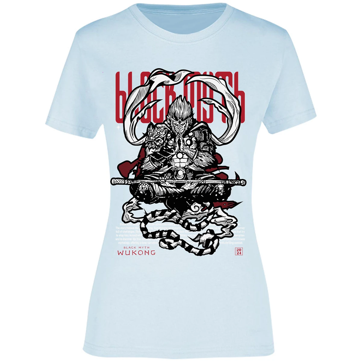 Blusa Black Myth Wokong Black Myth Wokong Blusa para Mujer 8