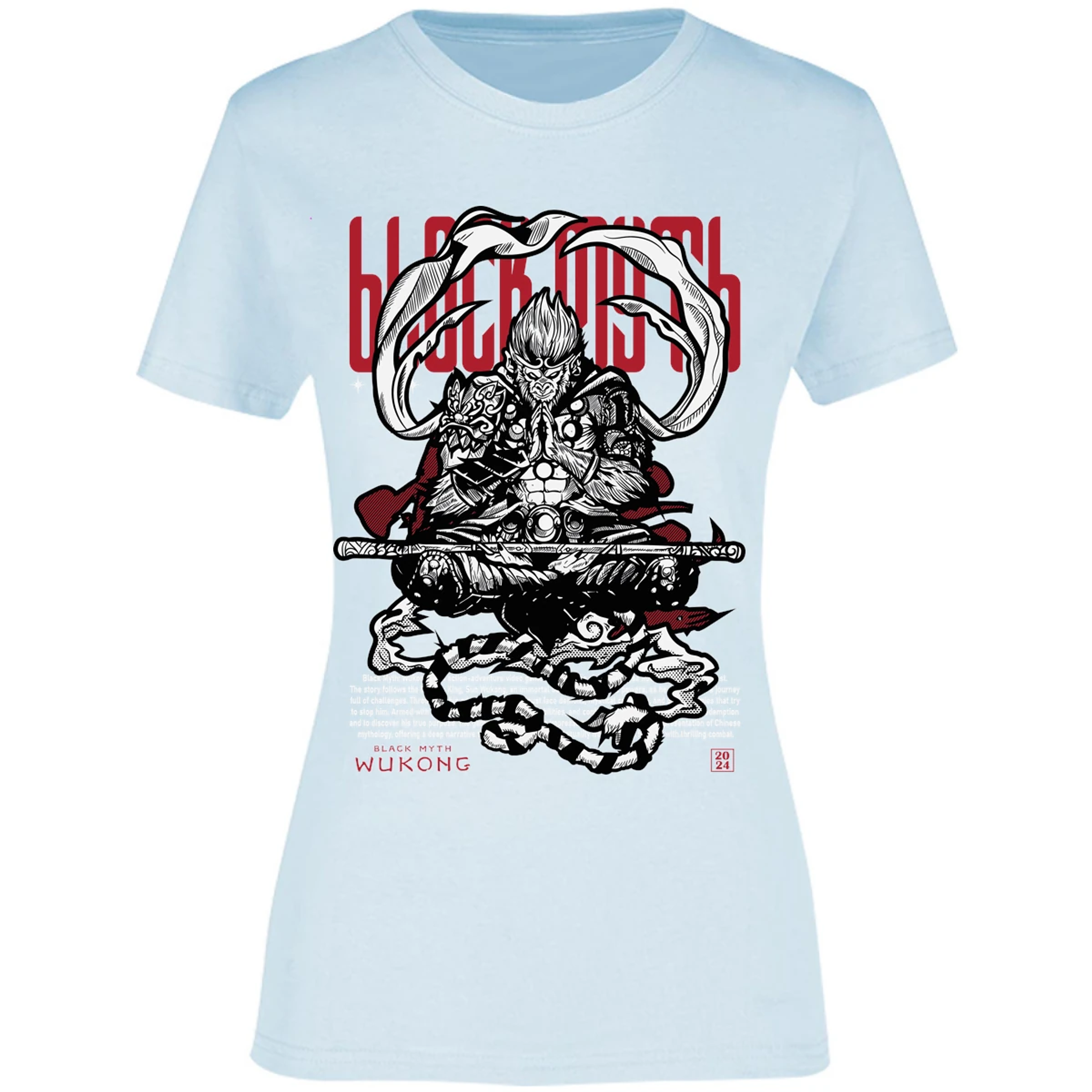 Blusa Black Myth Wokong Black Myth Wokong Blusa para Mujer 8