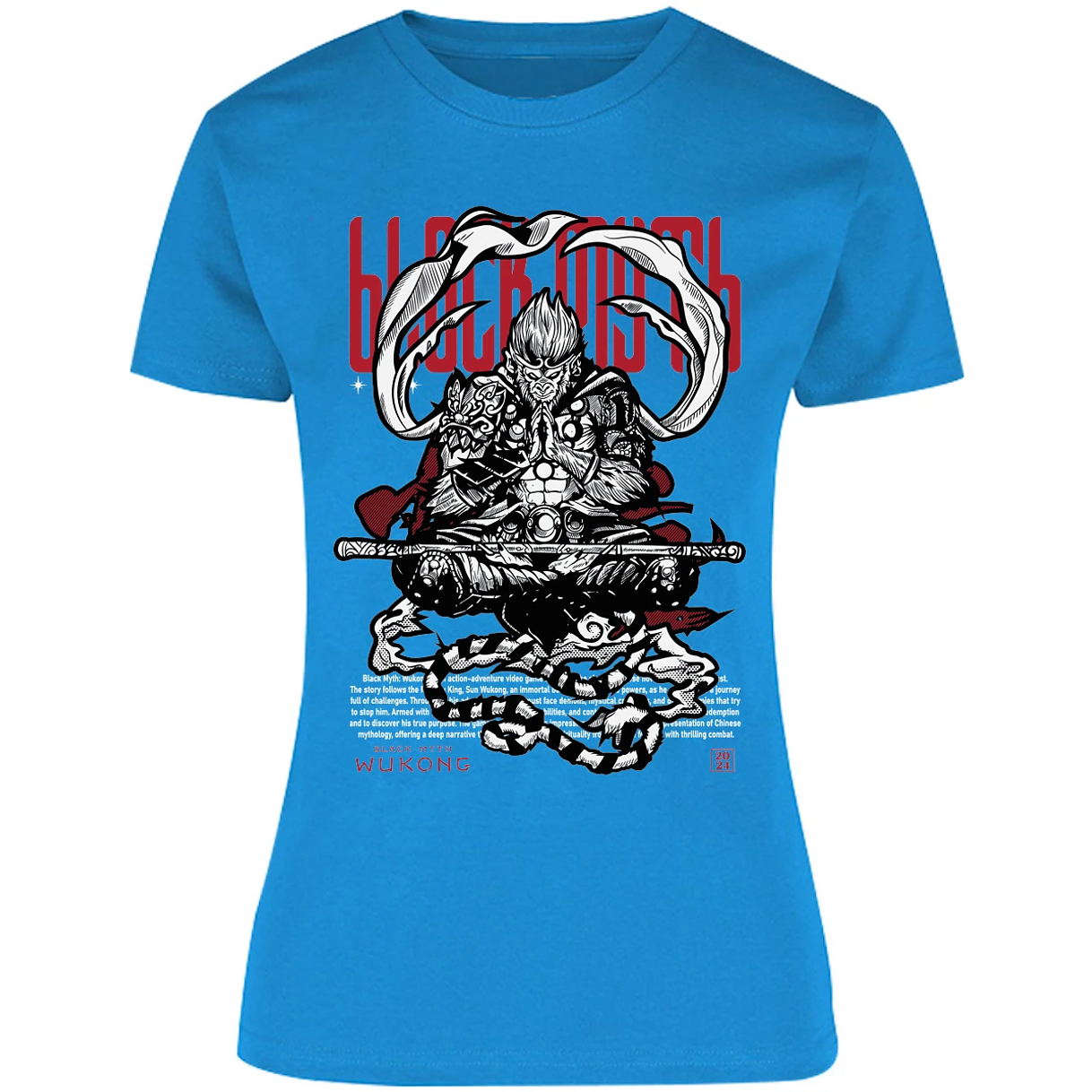 Blusa Black Myth Wokong Black Myth Wokong Blusa para Mujer 9