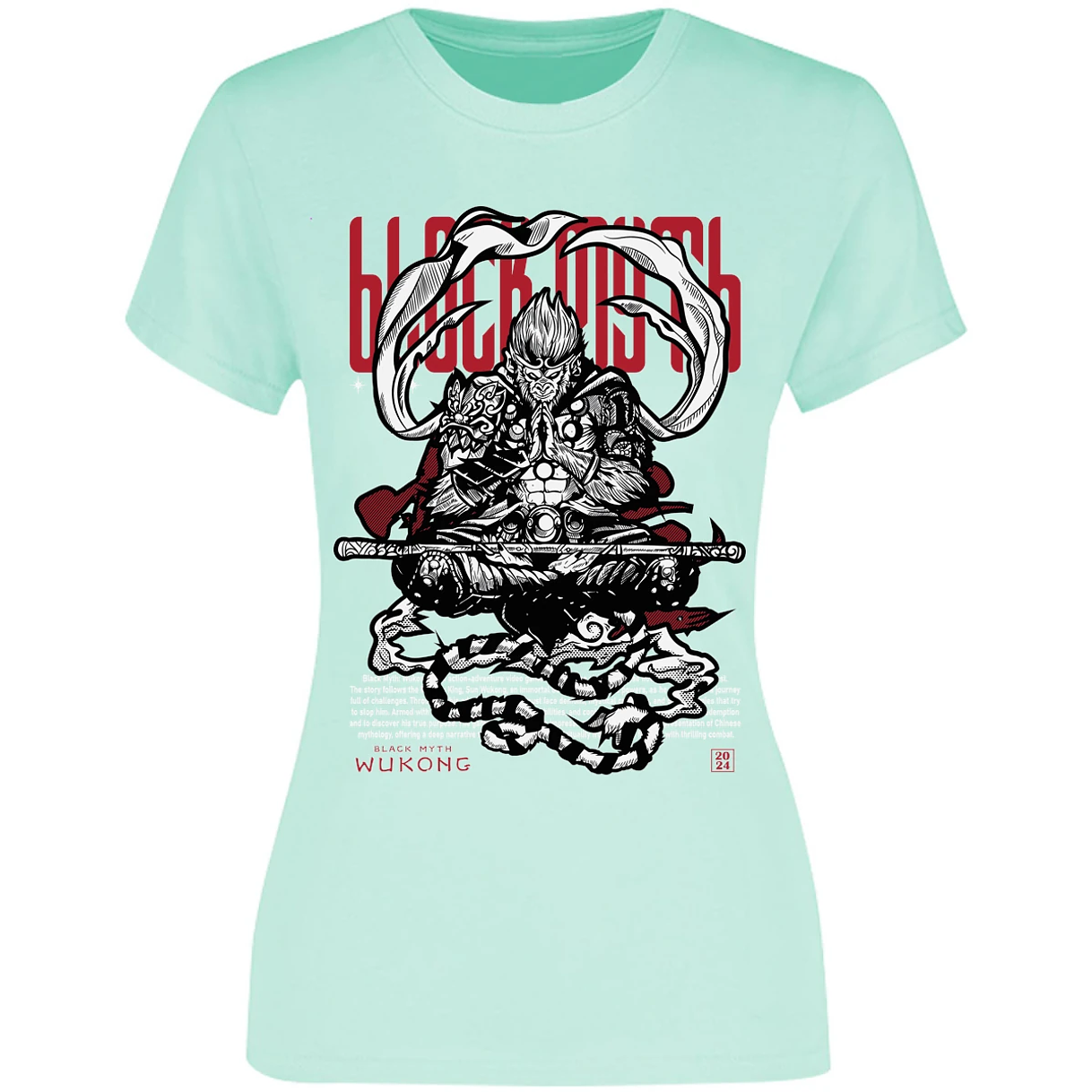 Blusa Black Myth Wokong Black Myth Wokong Blusa para Mujer 15