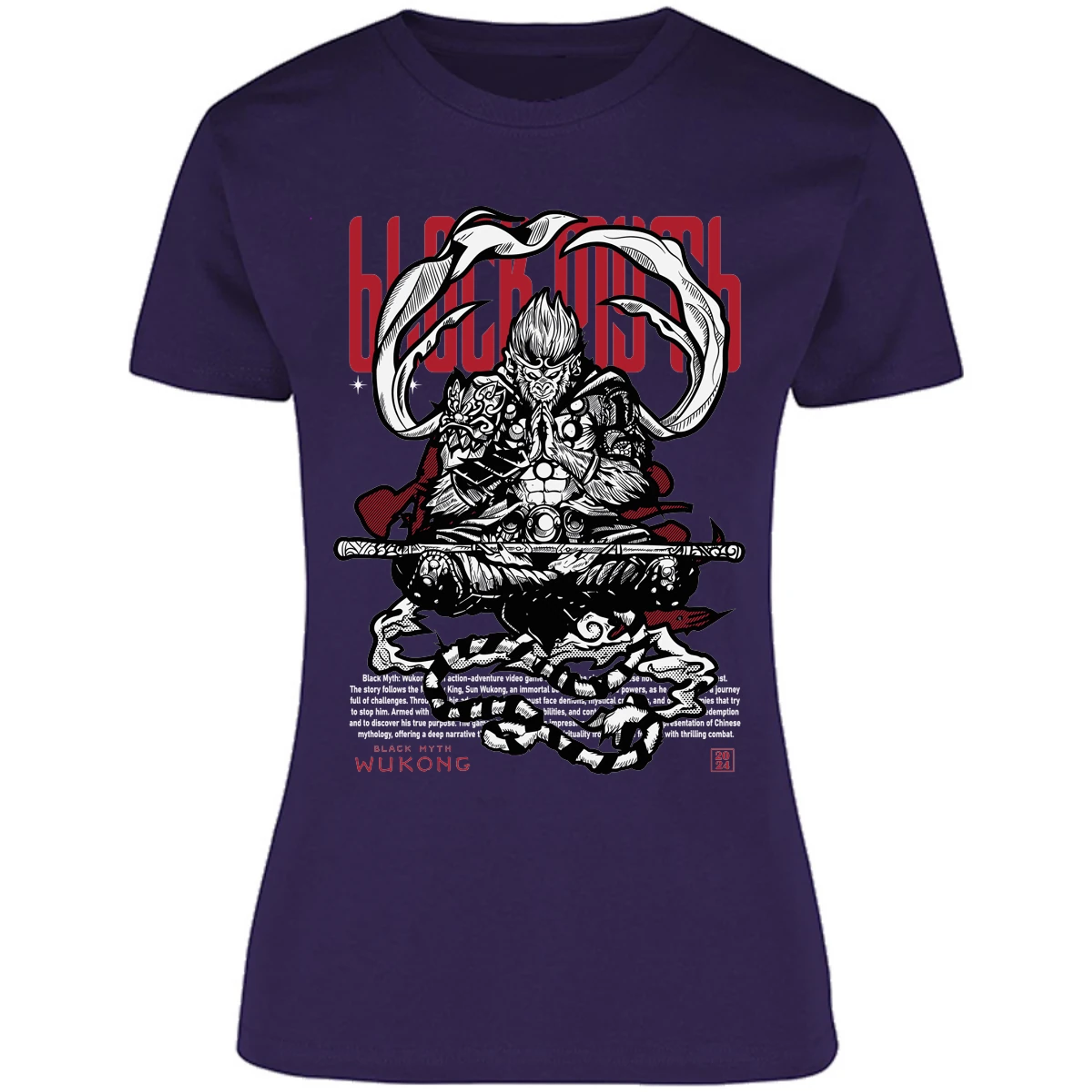 Blusa Black Myth Wokong Black Myth Wokong Blusa para Mujer 16