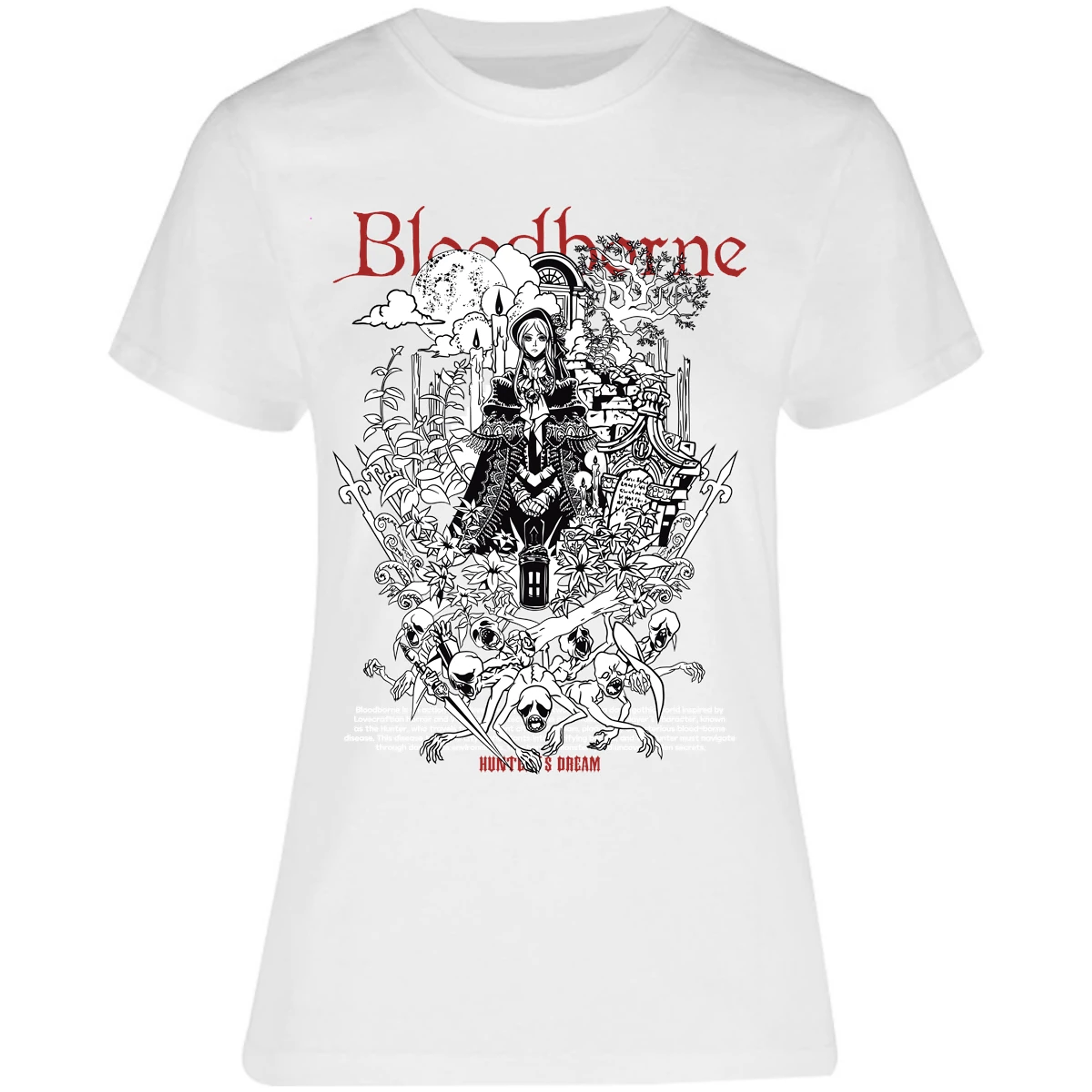 Blusa Bloodborne Bloodborne Blusa para Mujer 14
