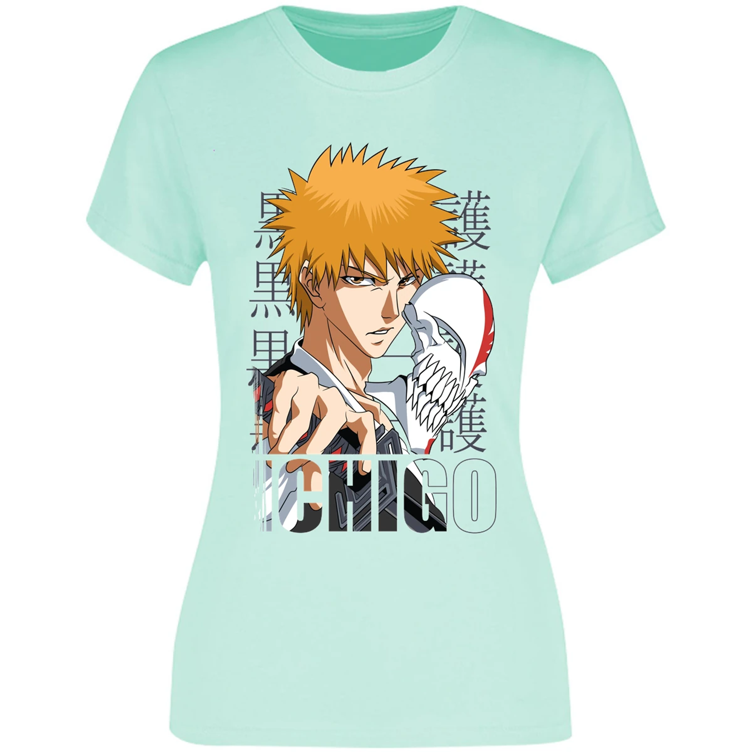 Blusa Bleach Ichigo Anime Blusa para Mujer 2