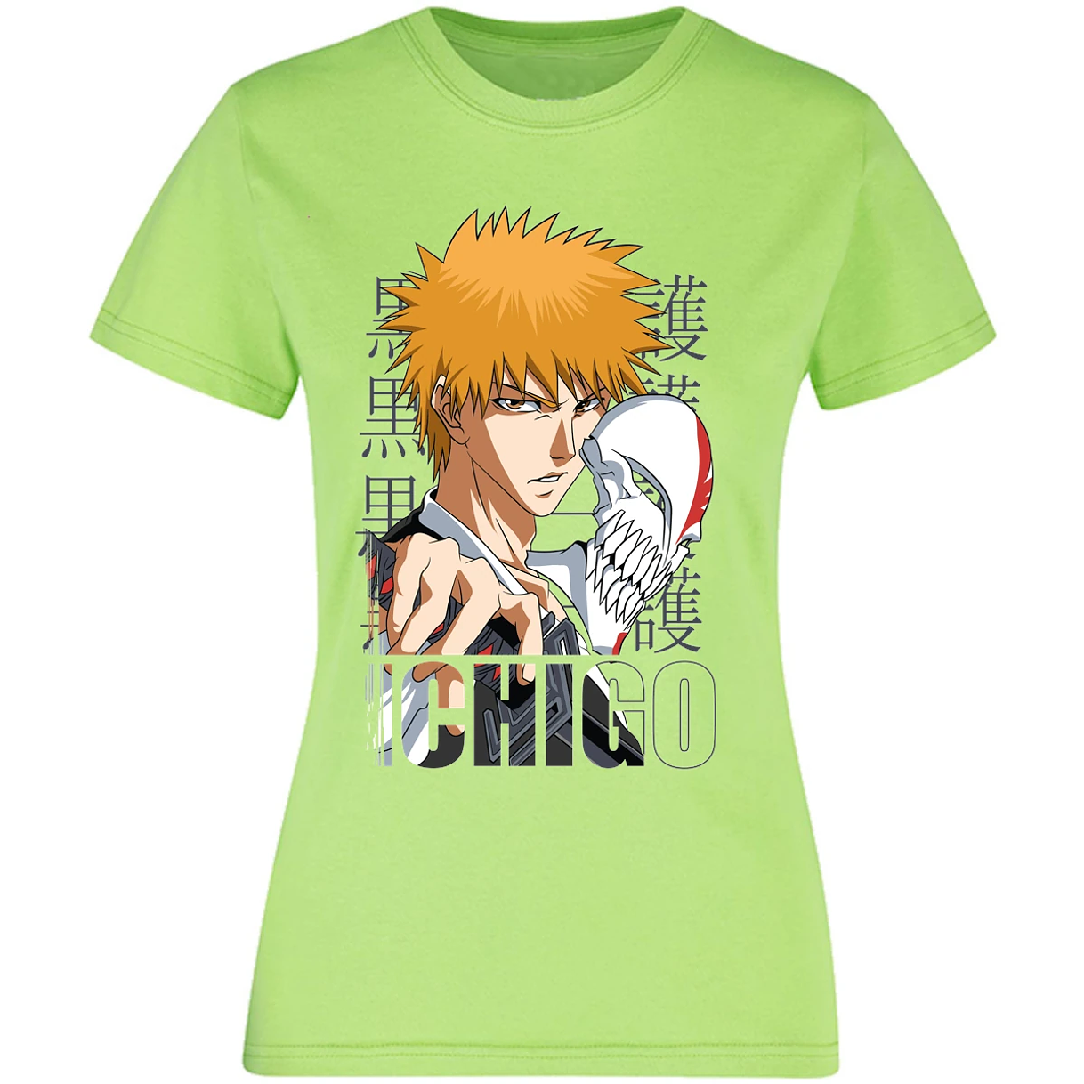 Blusa Bleach Ichigo Anime Blusa para Mujer 4