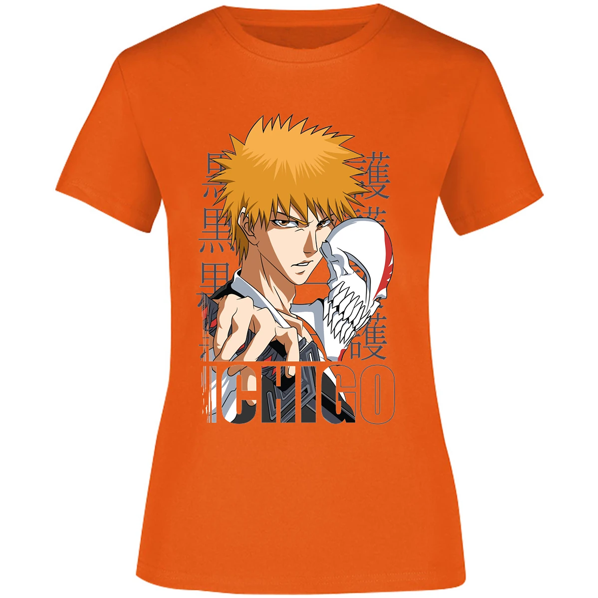 Blusa Bleach Ichigo Anime Blusa para Mujer 5