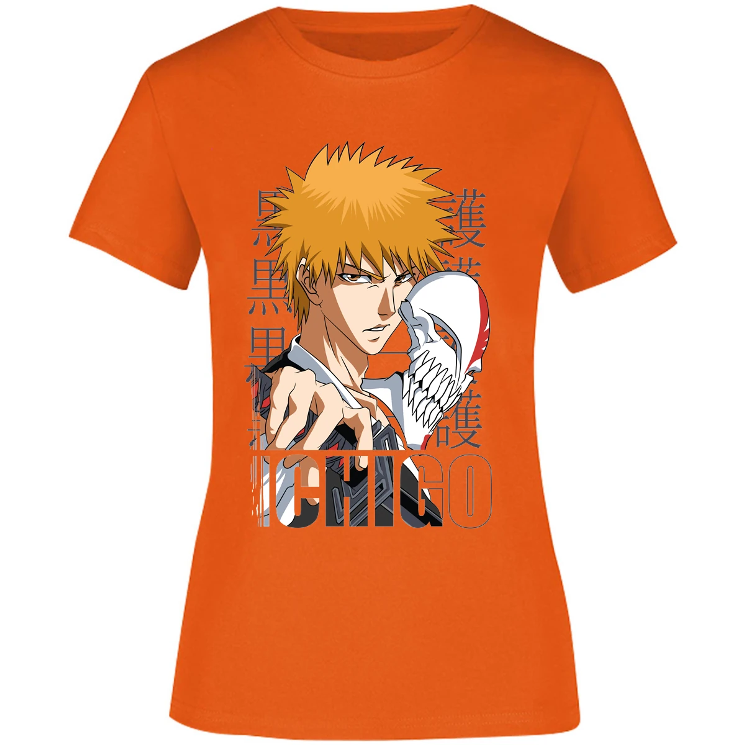 Blusa Bleach Ichigo Anime Blusa para Mujer 5