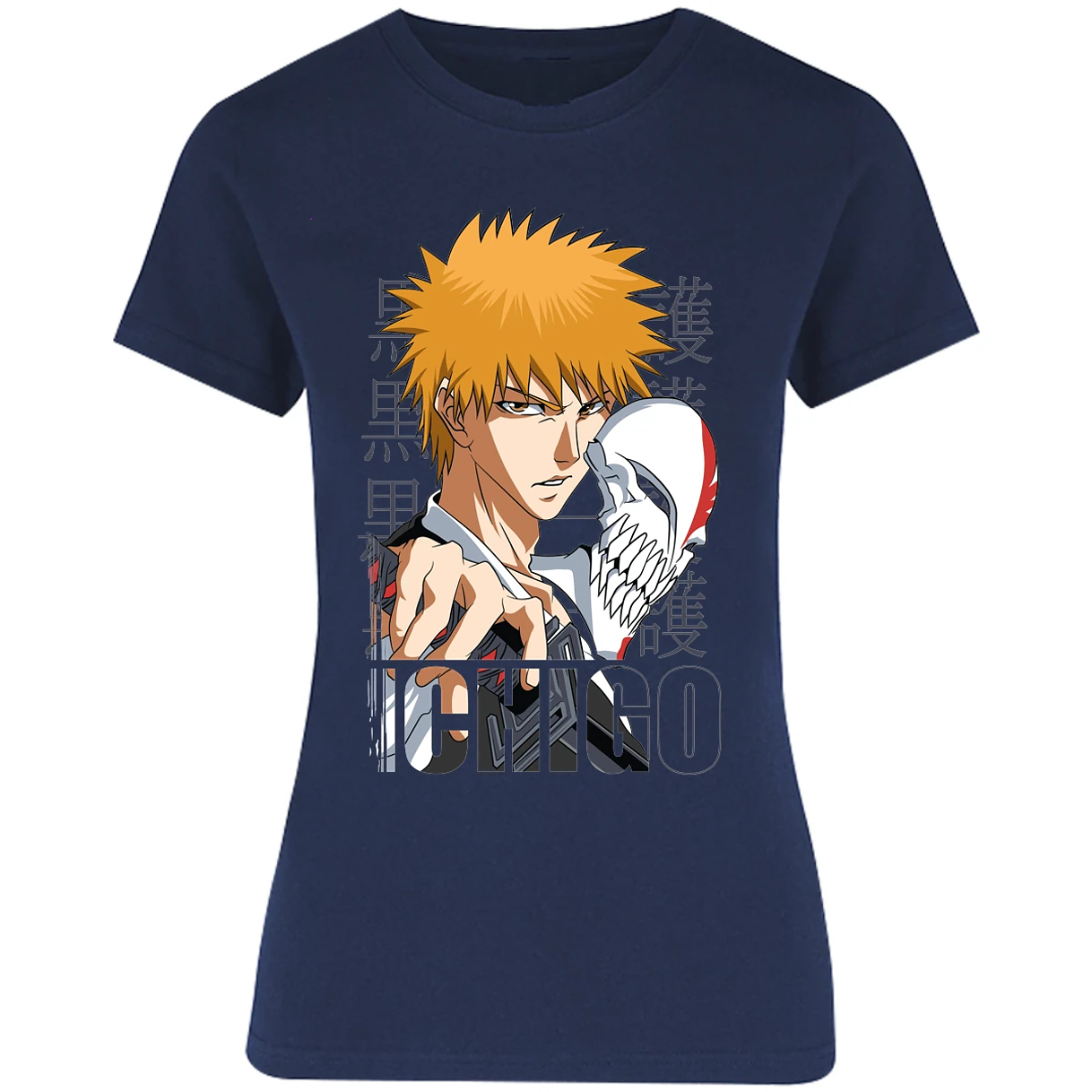 Blusa Bleach Ichigo Anime Blusa para Mujer 7