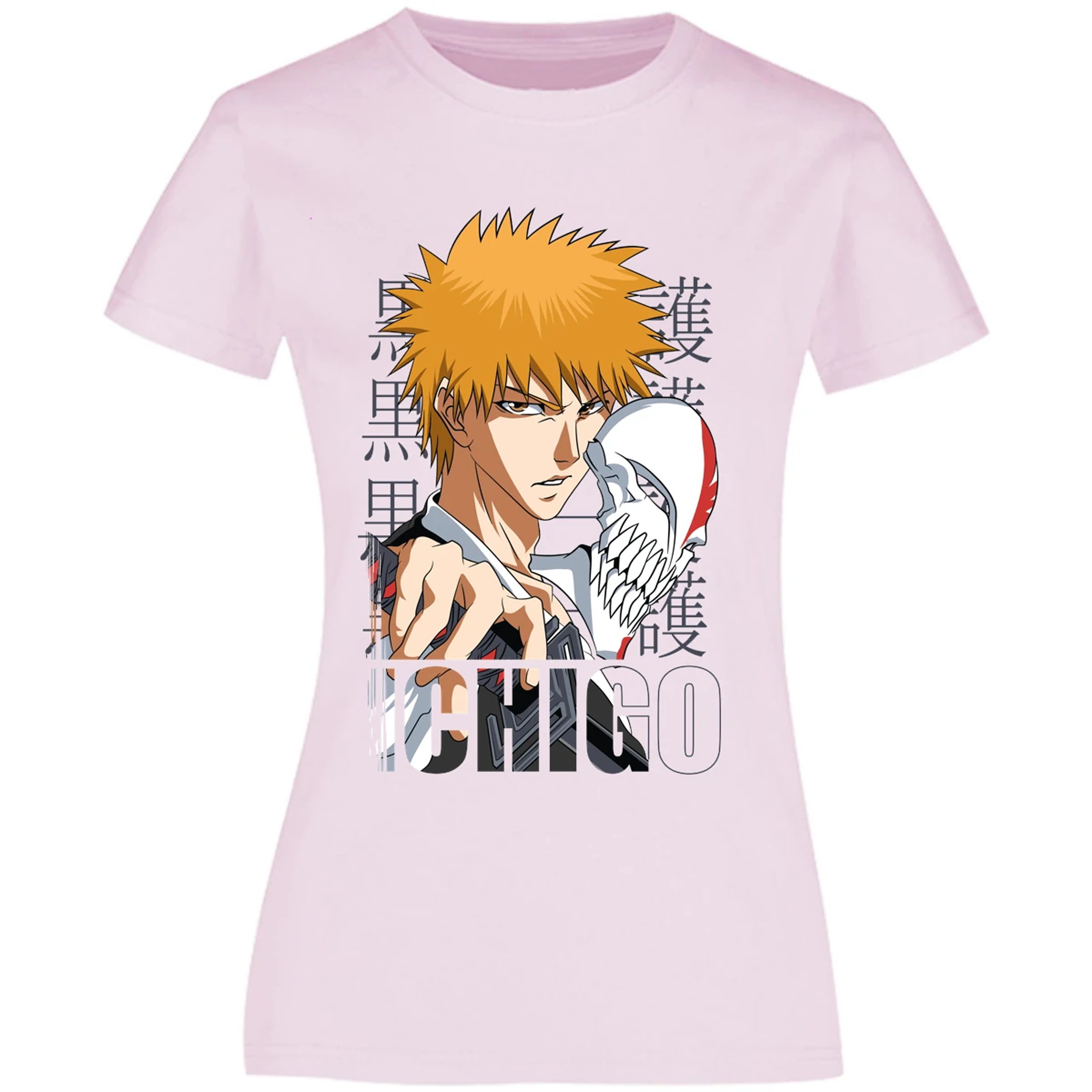 Blusa Bleach Ichigo Anime Blusa para Mujer 8