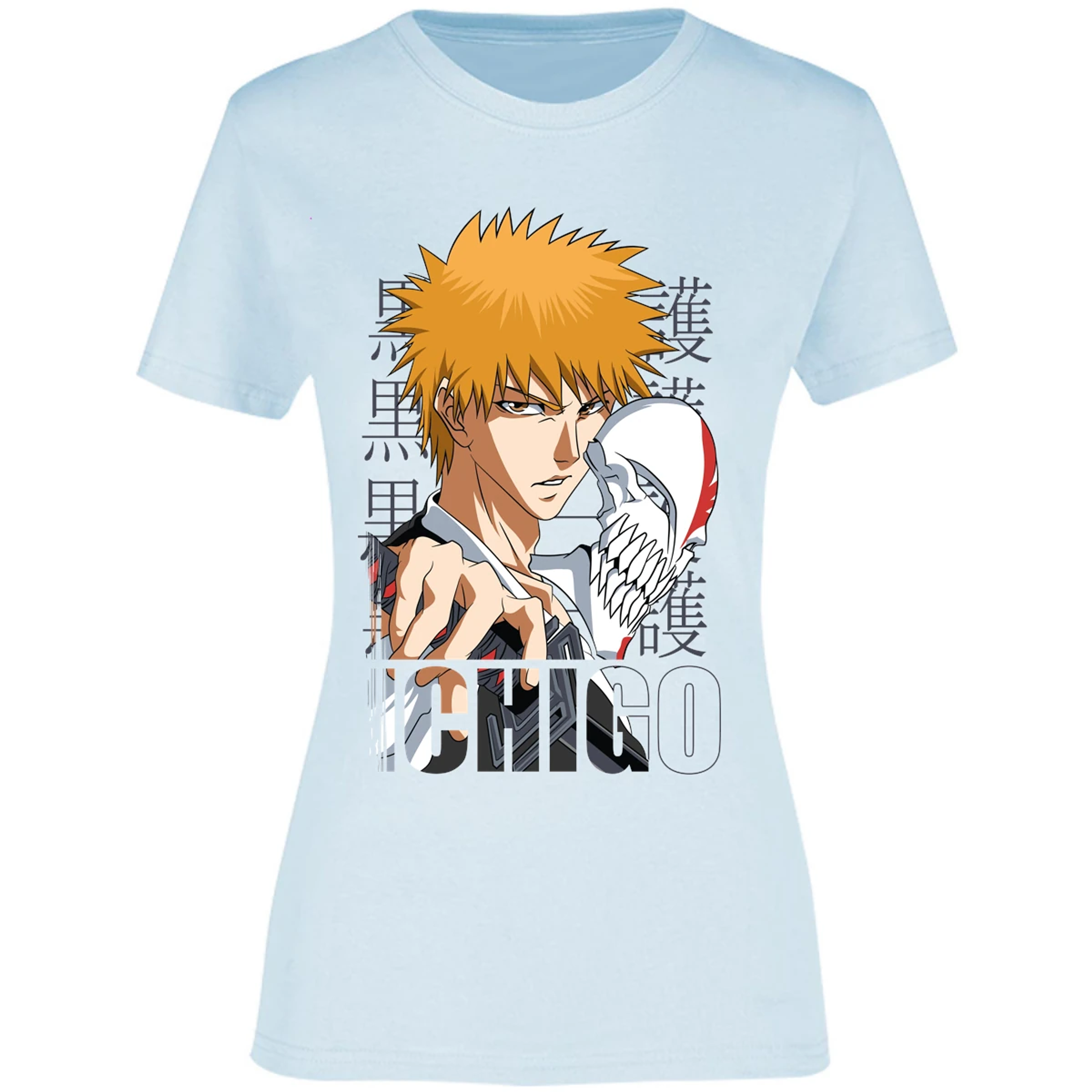 Blusa Bleach Ichigo Anime Blusa para Mujer 12