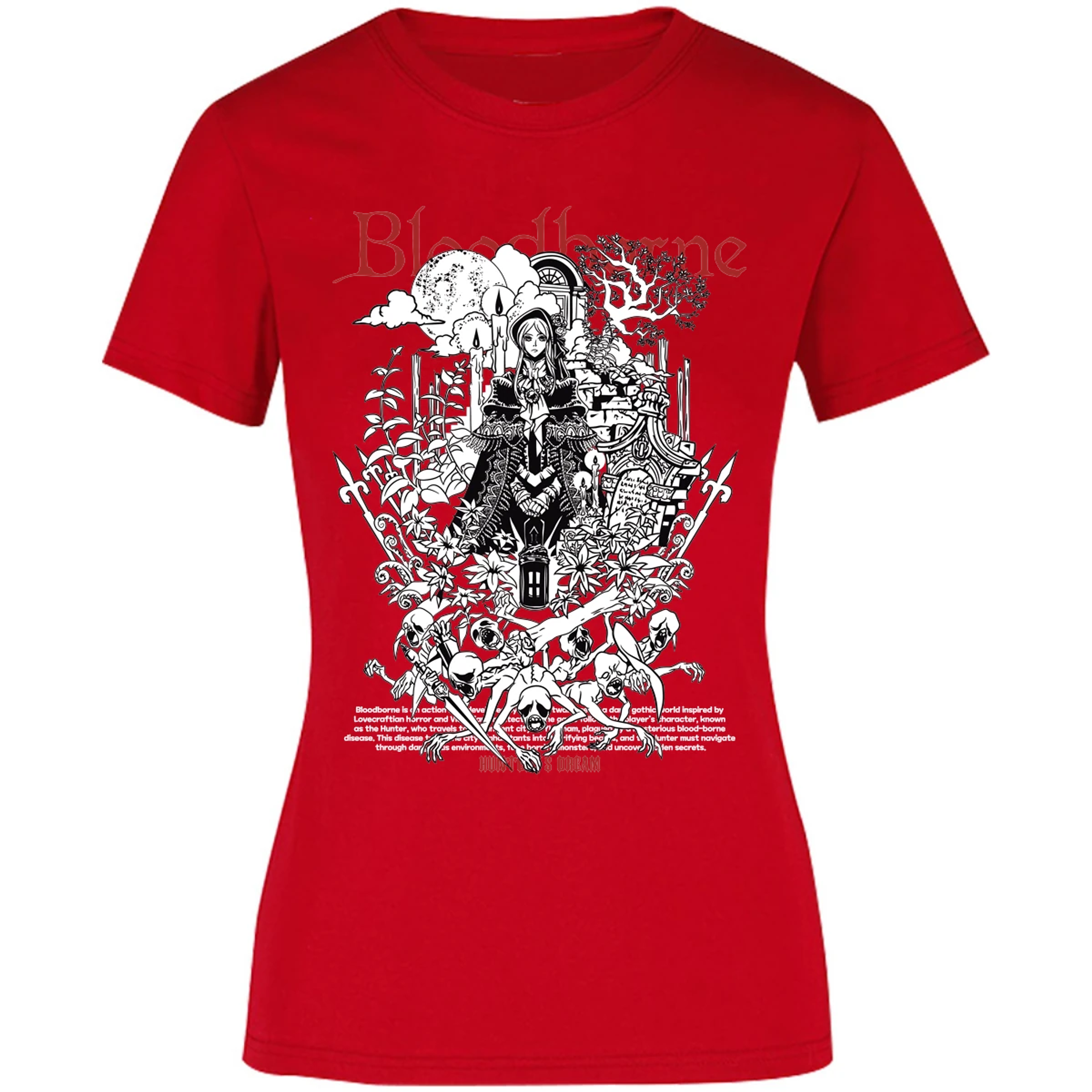 Blusa Bloodborne Bloodborne Blusa para Mujer 9