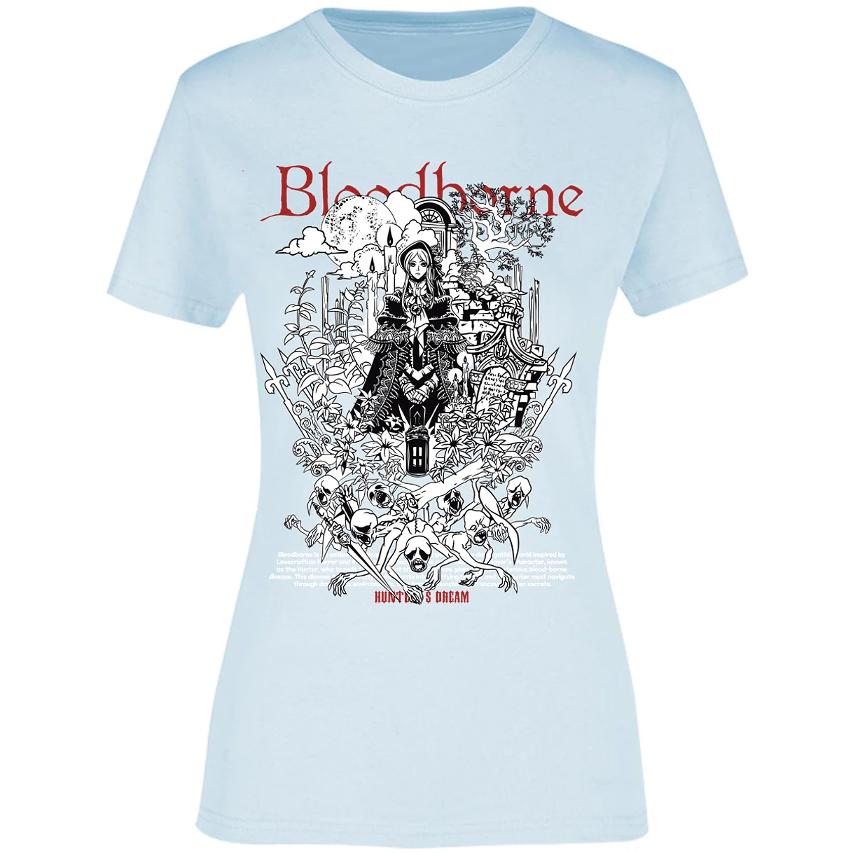 Blusa Bloodborne Bloodborne Blusa para Mujer 12