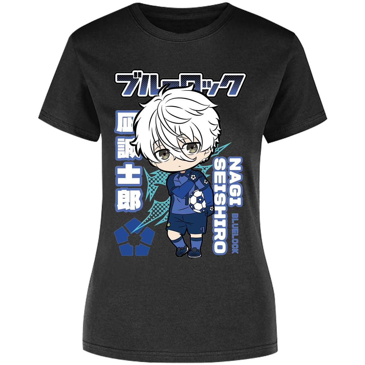 Blusa Blue Lock Nagi Chibi Blue Lock Blusa para Mujer 1