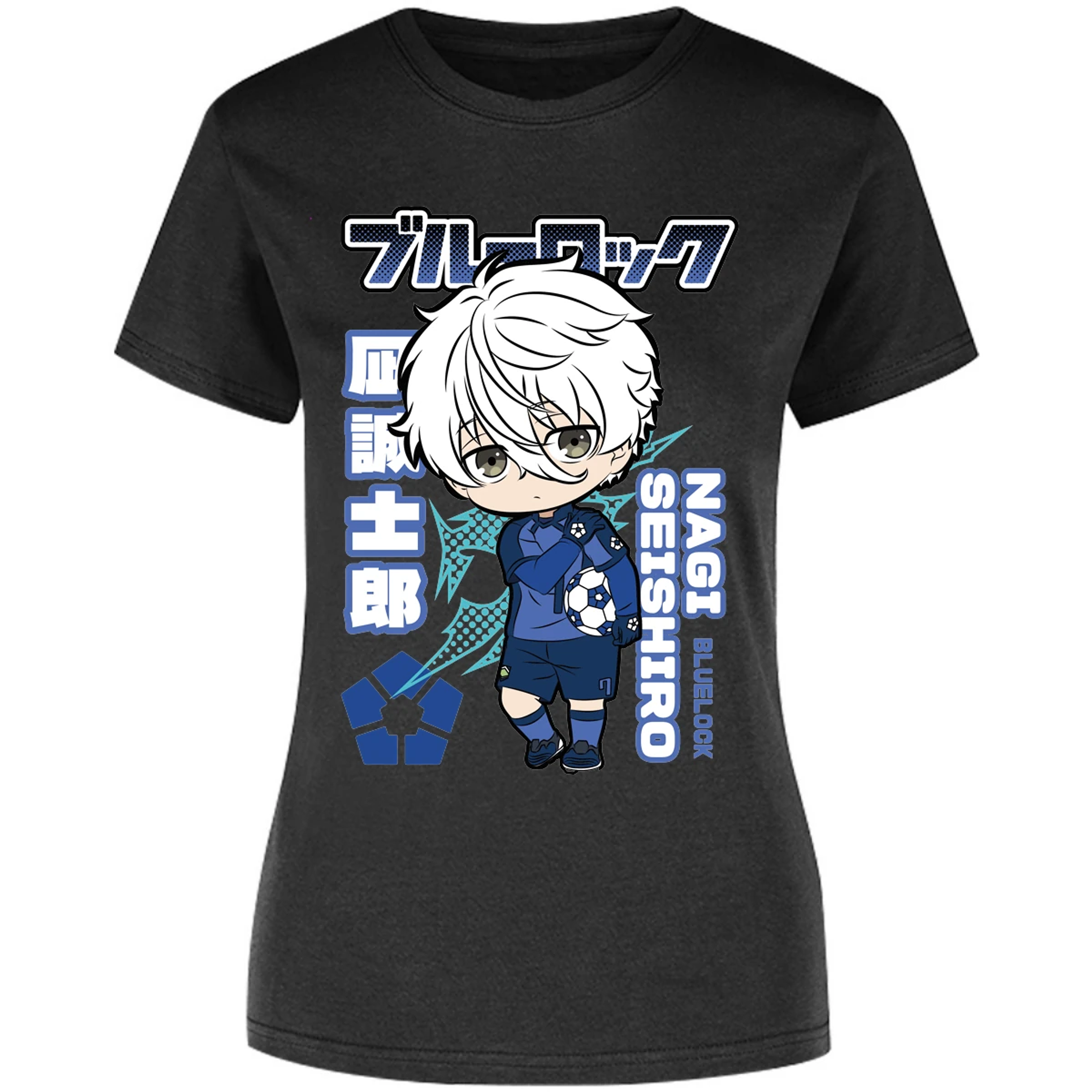 Blusa Blue Lock Nagi Chibi Blue Lock Blusa para Mujer 1