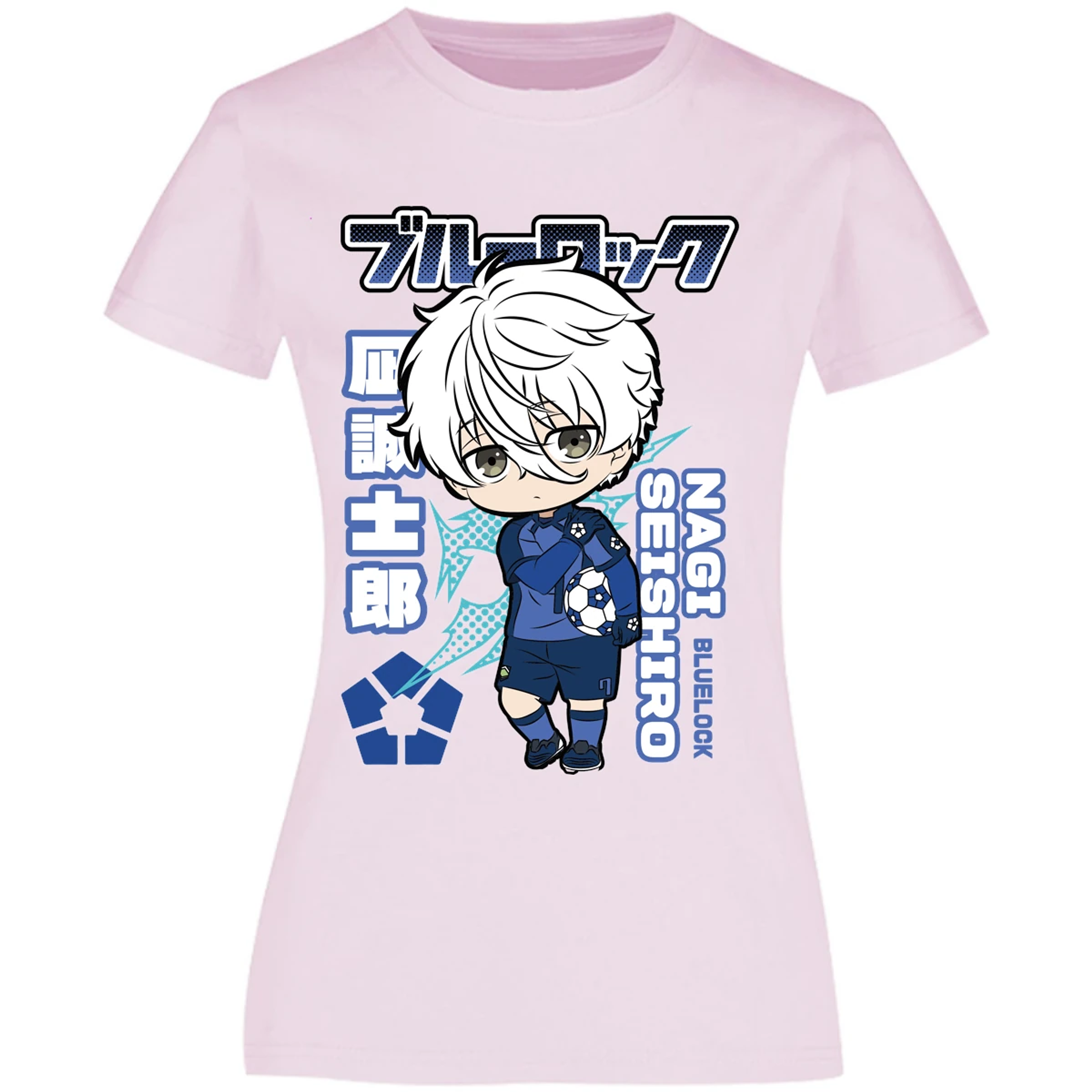 Blusa Blue Lock Nagi Chibi Blue Lock Blusa para Mujer 3