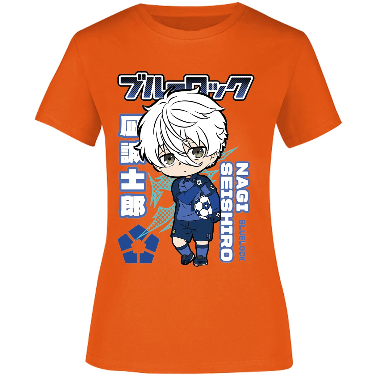 Blusa Blue Lock Nagi Chibi Blue Lock Blusa para Mujer 8