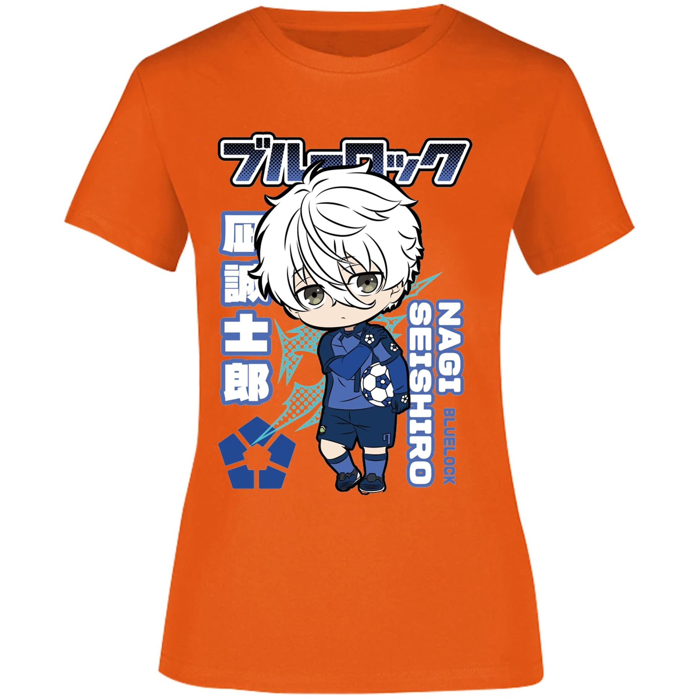 Blusa Blue Lock Nagi Chibi Blue Lock Blusa para Mujer 8