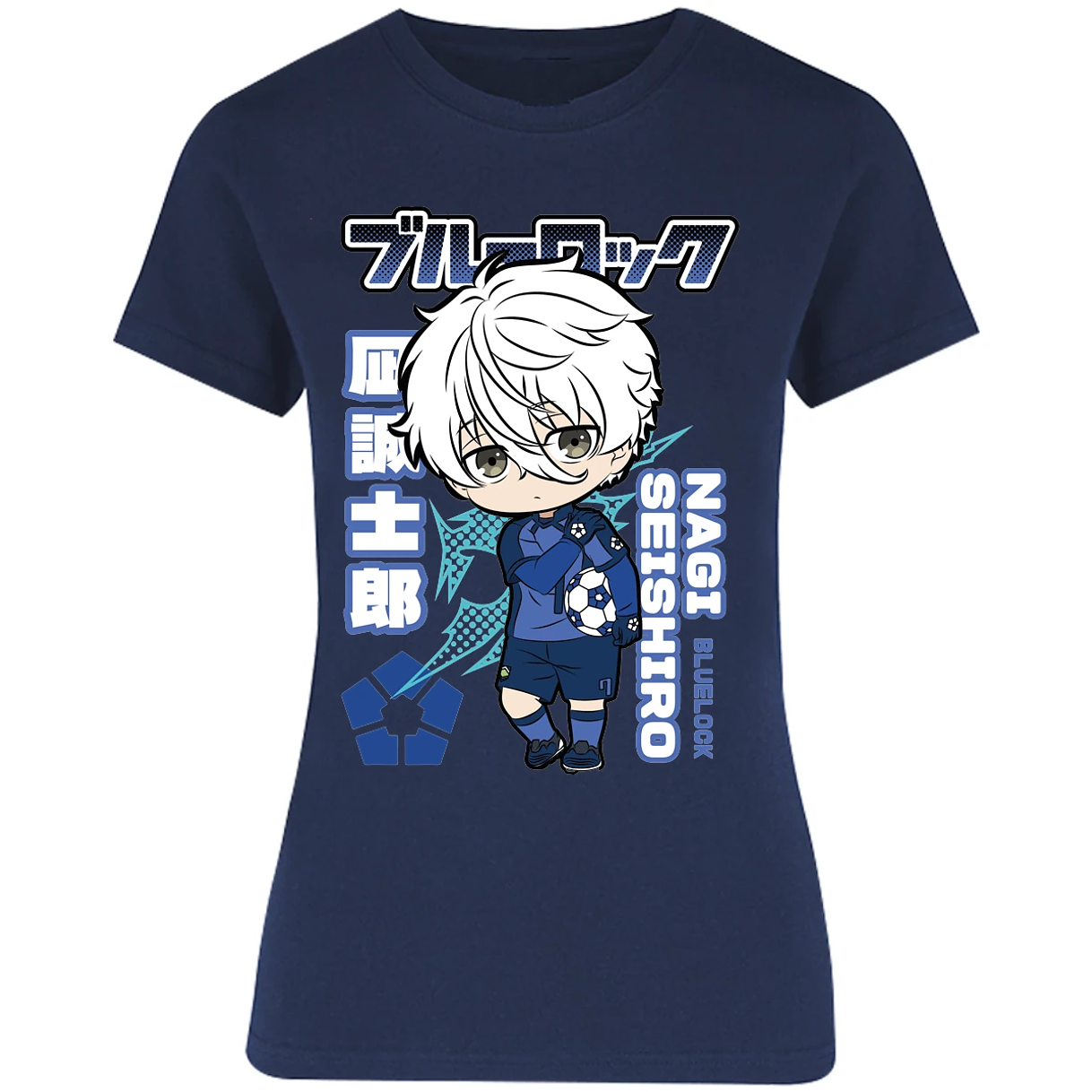Blusa Blue Lock Nagi Chibi Blue Lock Blusa para Mujer 9
