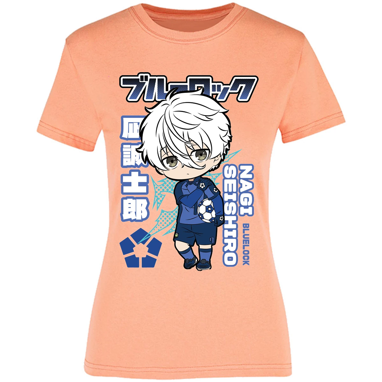 Blusa Blue Lock Nagi Chibi Blue Lock Blusa para Mujer 13