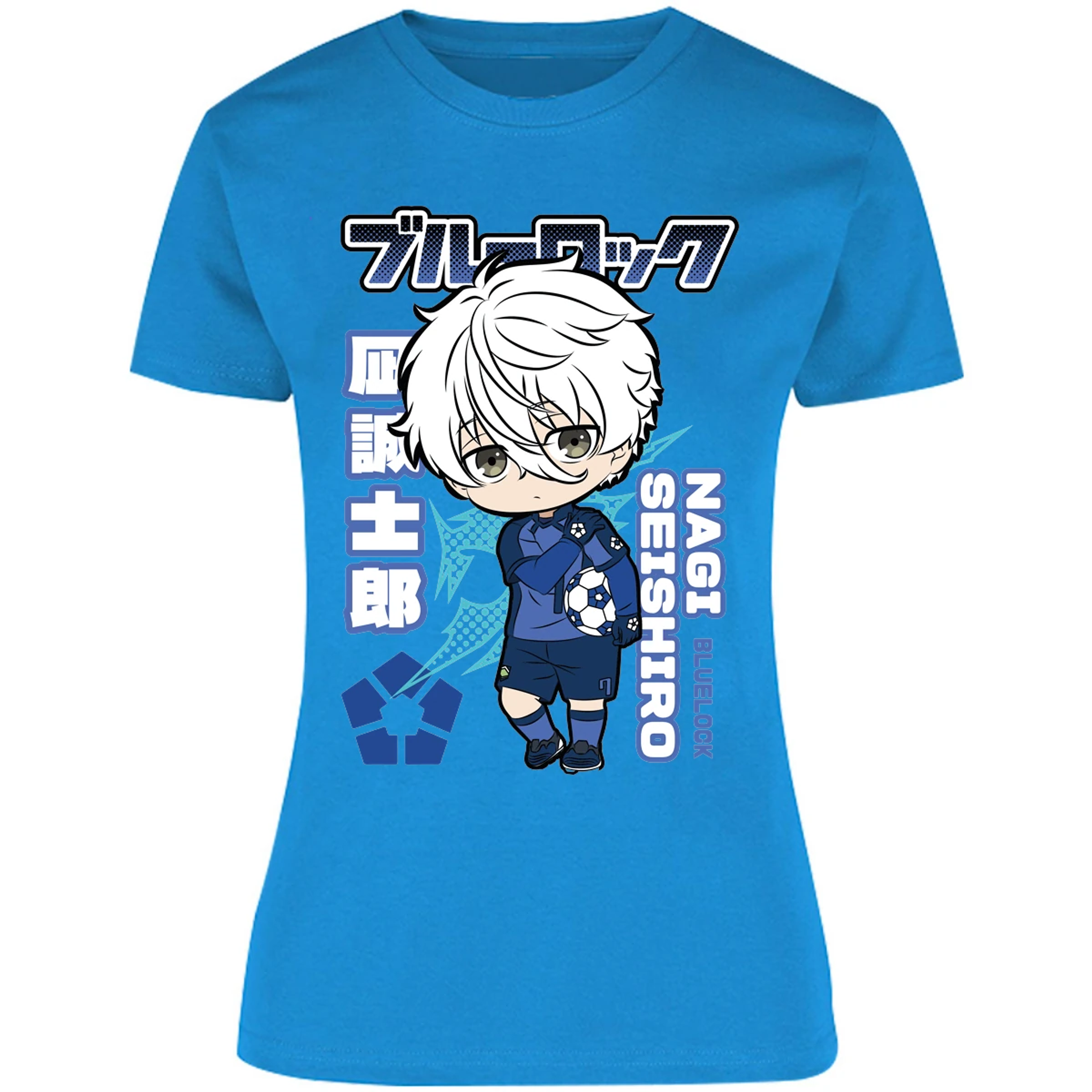 Blusa Blue Lock Nagi Chibi Blue Lock Blusa para Mujer 14