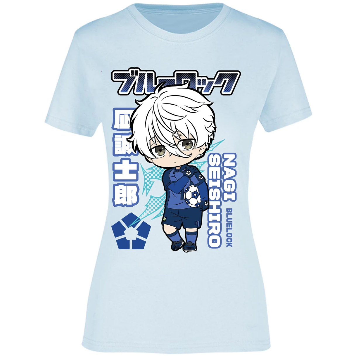 Blusa Blue Lock Nagi Chibi Blue Lock Blusa para Mujer 16