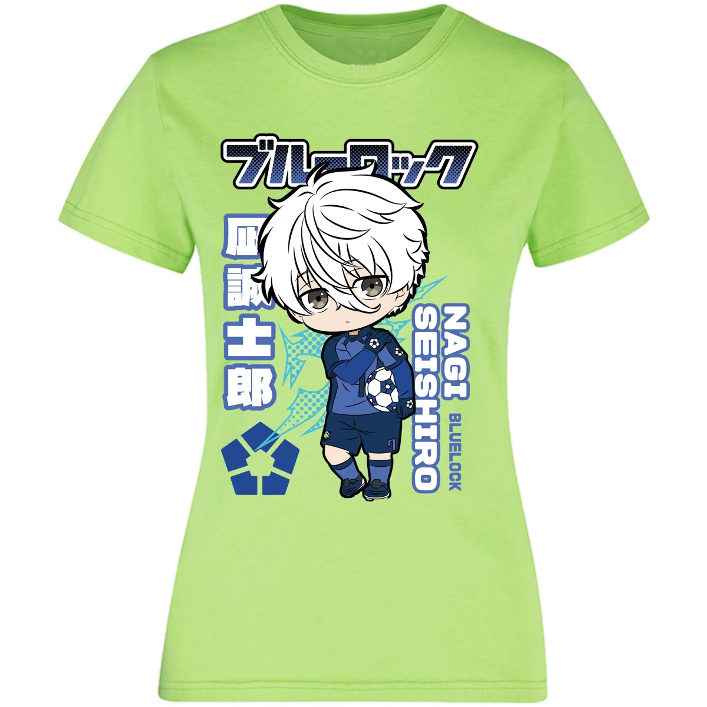 Blusa Blue Lock Nagi Chibi Blue Lock Blusa para Mujer 18