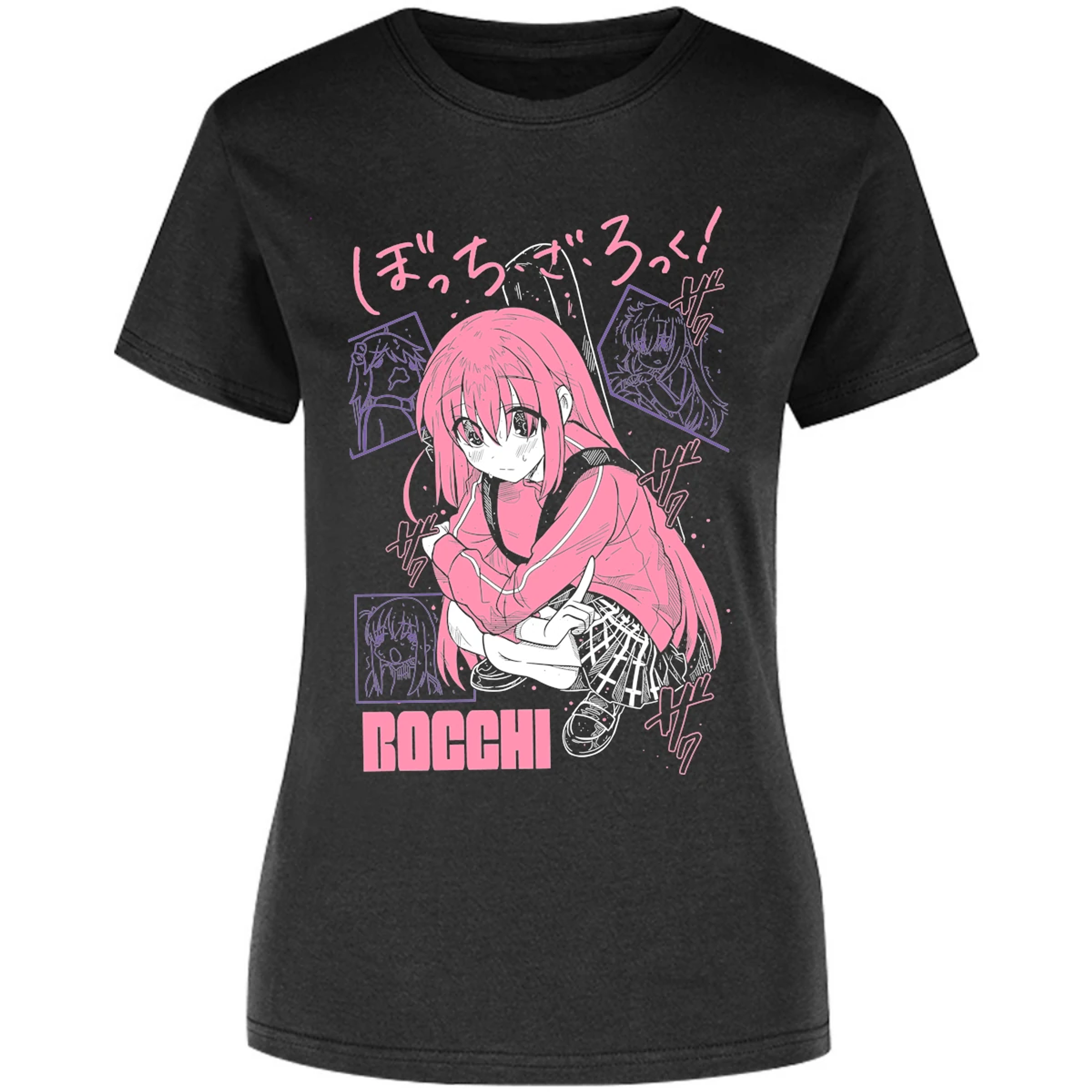 Blusa Bocchi The Rock Bocchi Anime Blusa para Mujer 15
