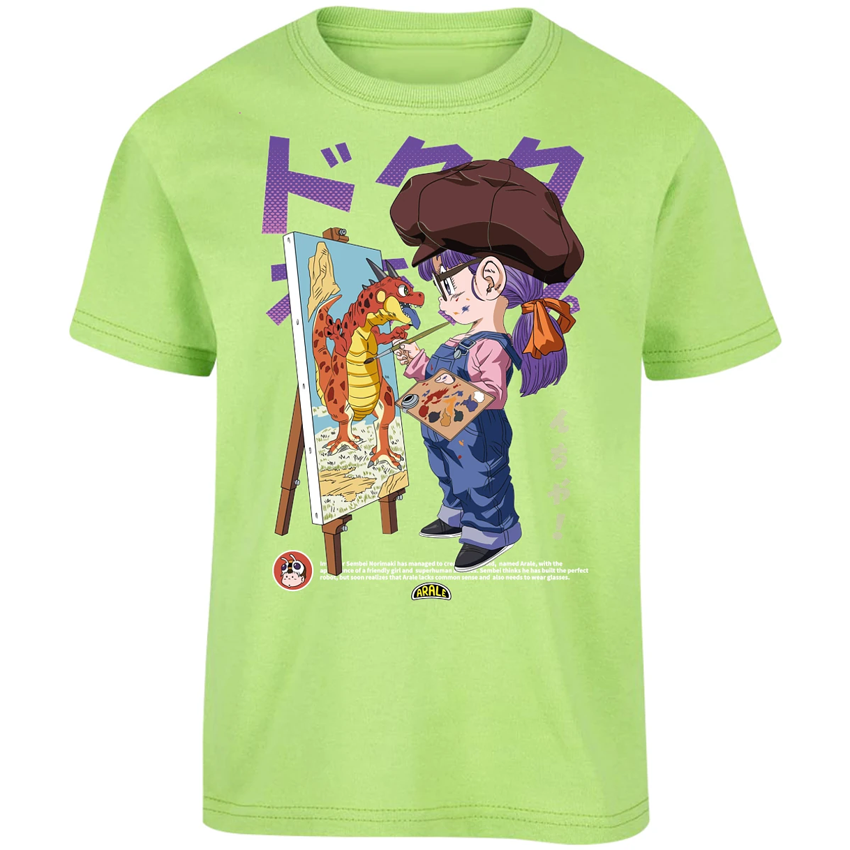 Playera Arale Arale Anime para Niño 1